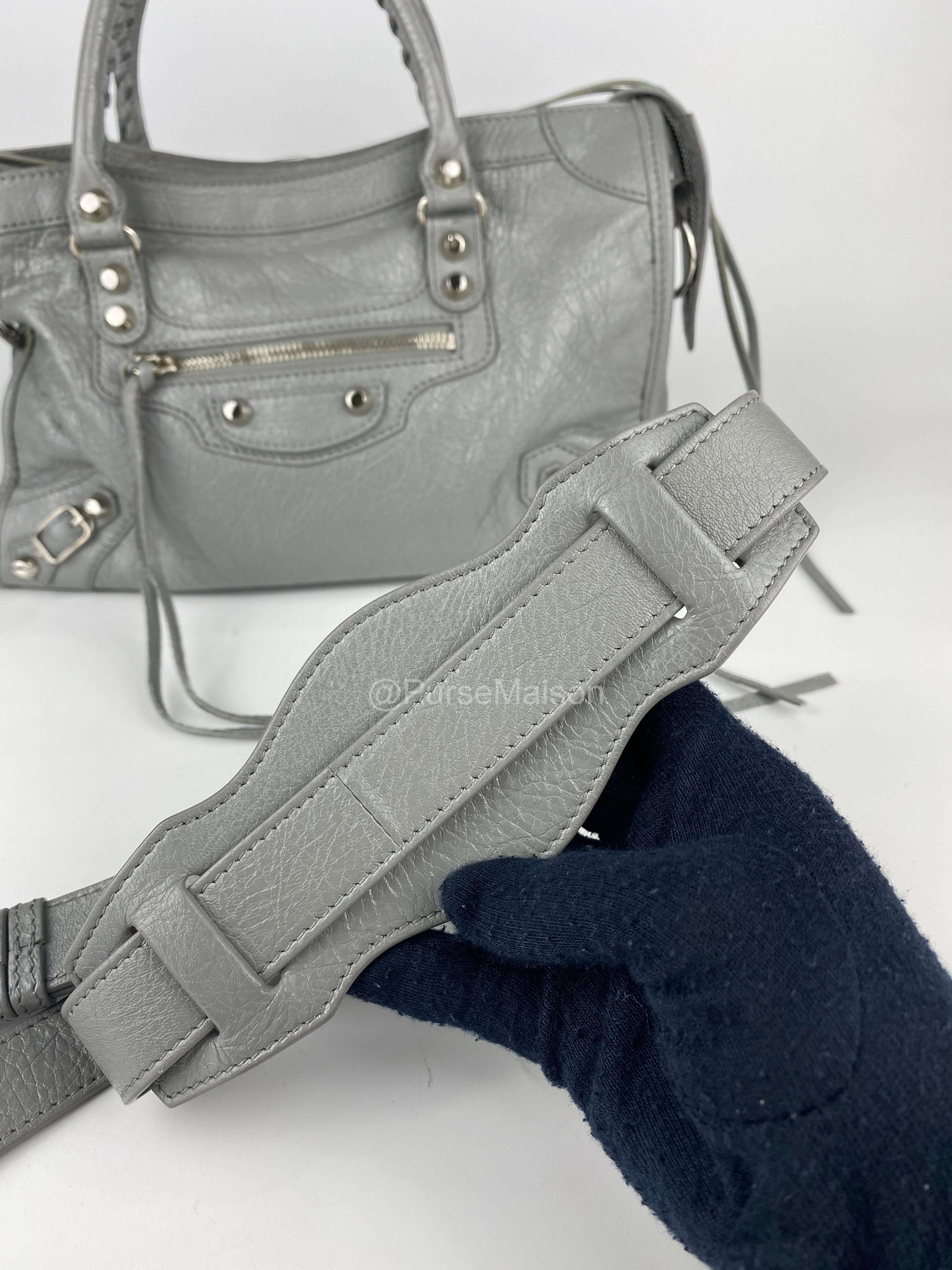 Balenciaga Classic city Small Bag in lambskin silver hardware