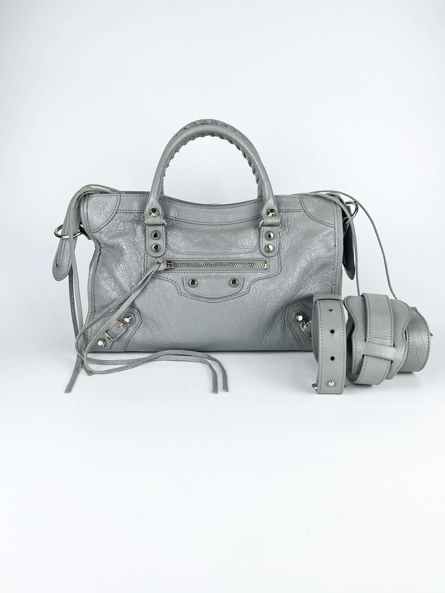 Balenciaga Classic city Small Bag in lambskin silver hardware