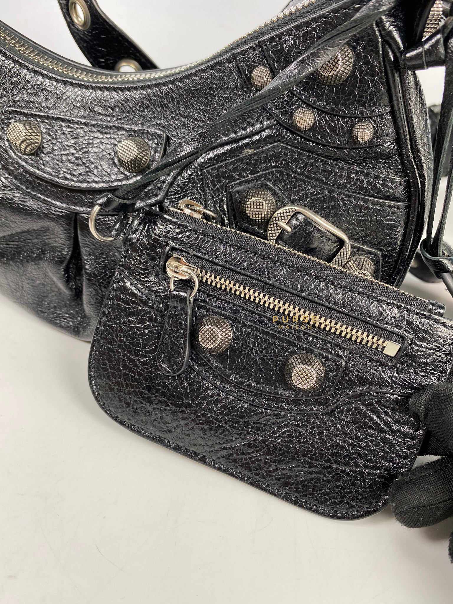 Balenciaga Le Cagole Mini Black Bag