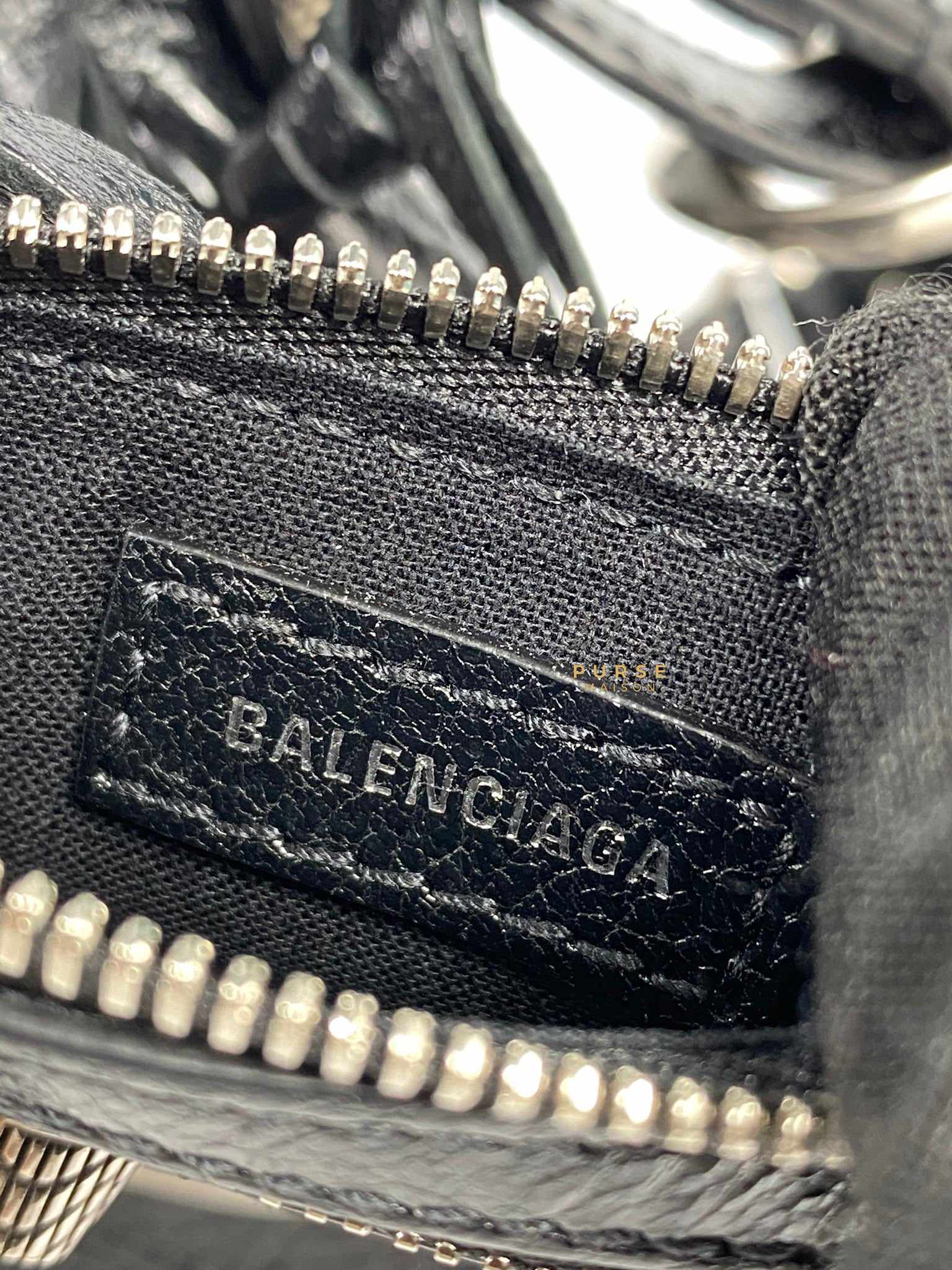 Balenciaga Le Cagole Mini Black Bag