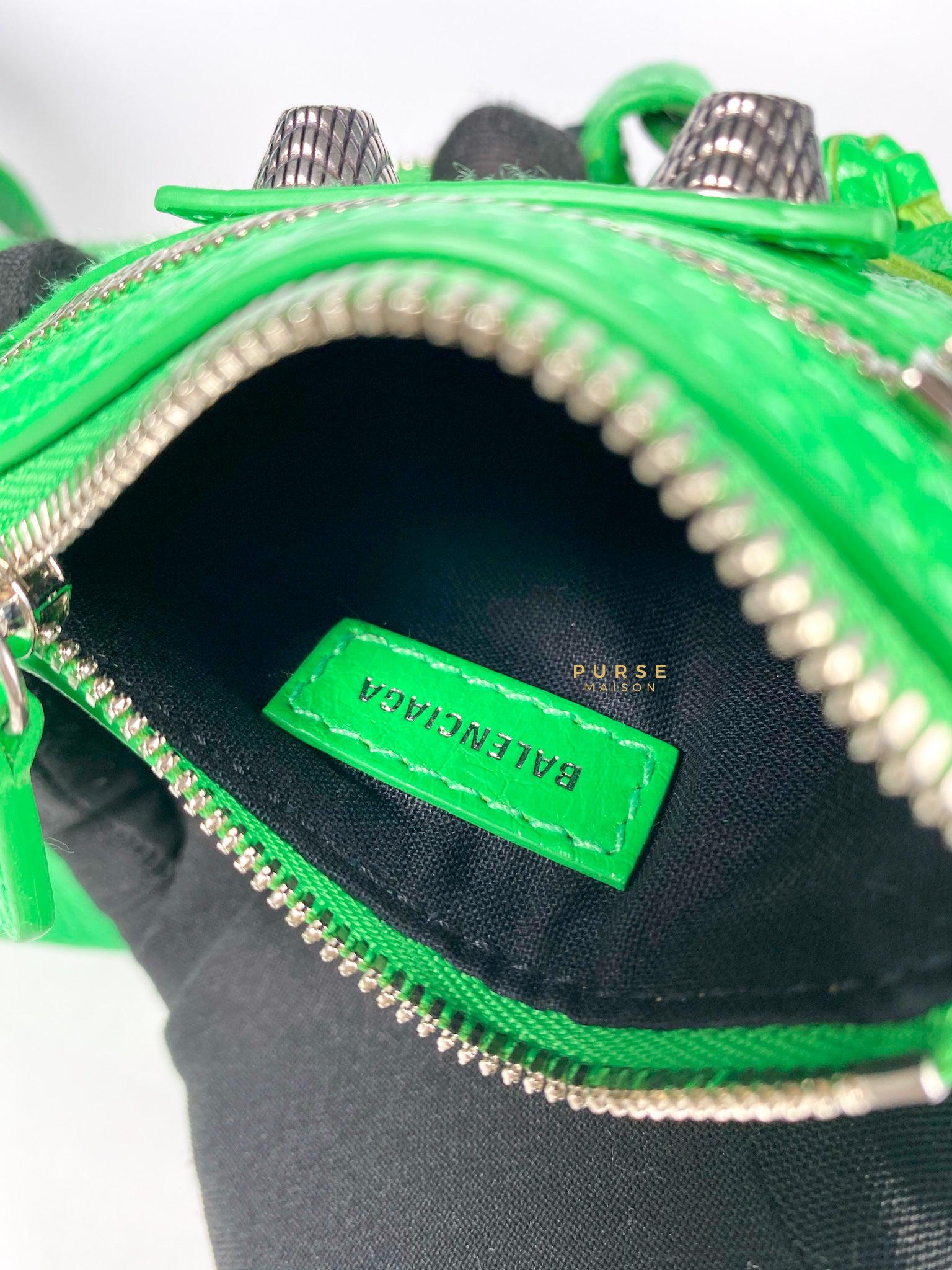 Balenciaga Le Cagole Xs Kelly Green Bag