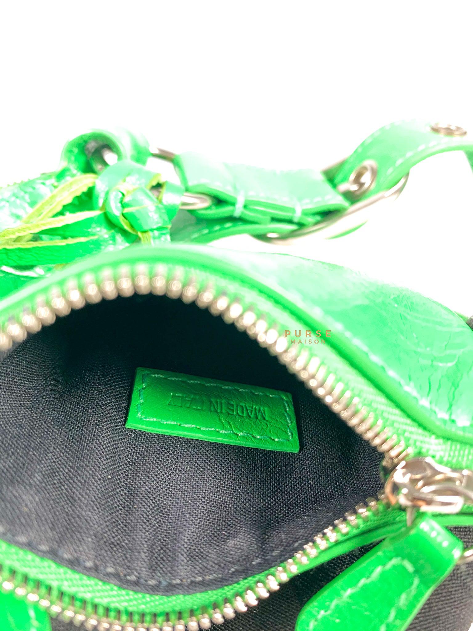 Balenciaga Le Cagole Xs Kelly Green Bag