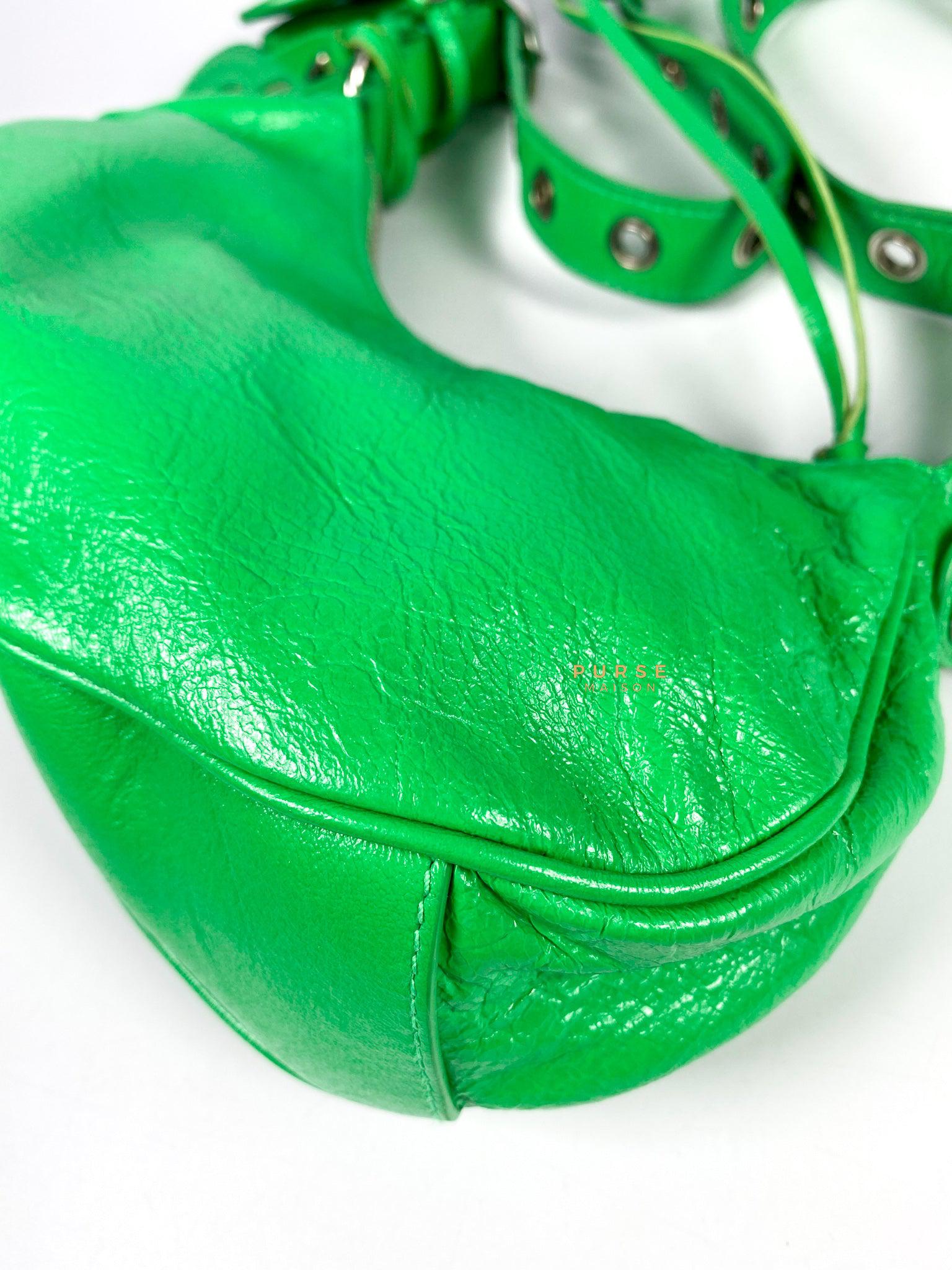 Balenciaga Le Cagole Xs Kelly Green Bag