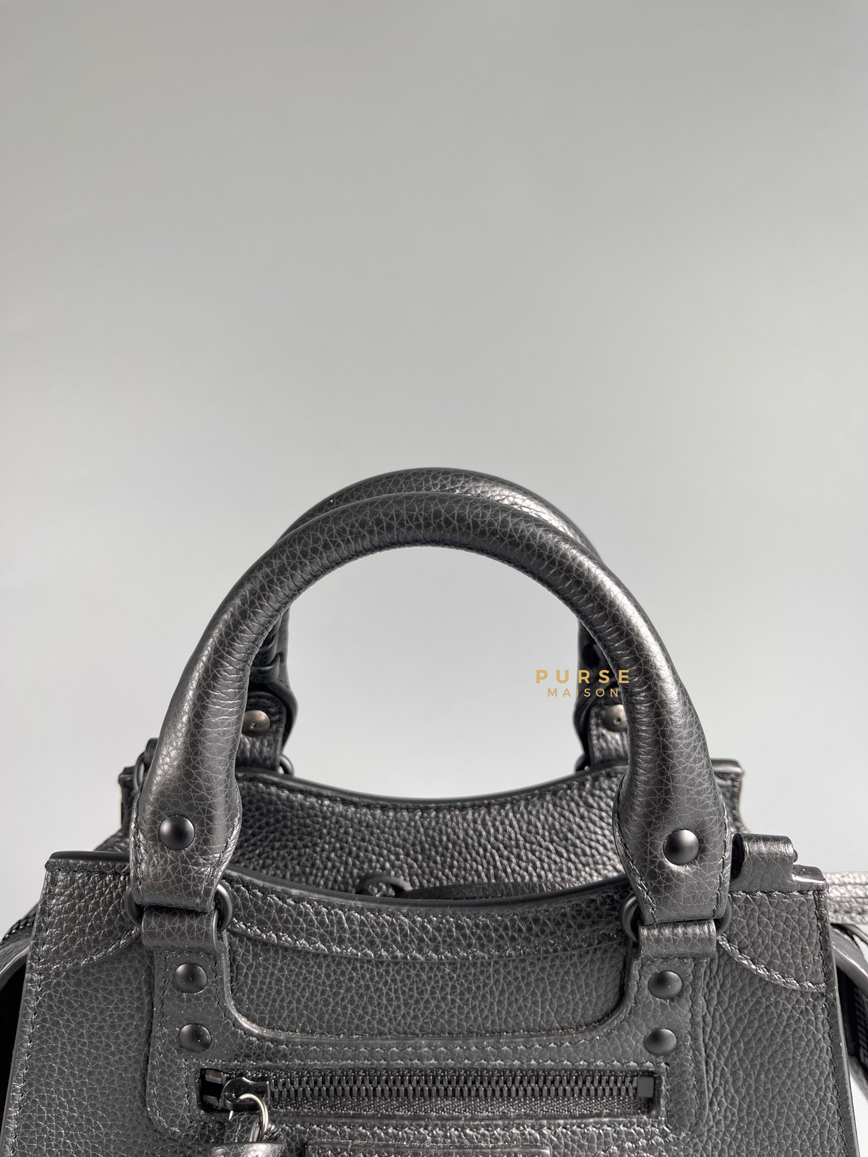 Balenciaga Mini Neo Classic So Black | Purse Maison Luxury Bags Shop