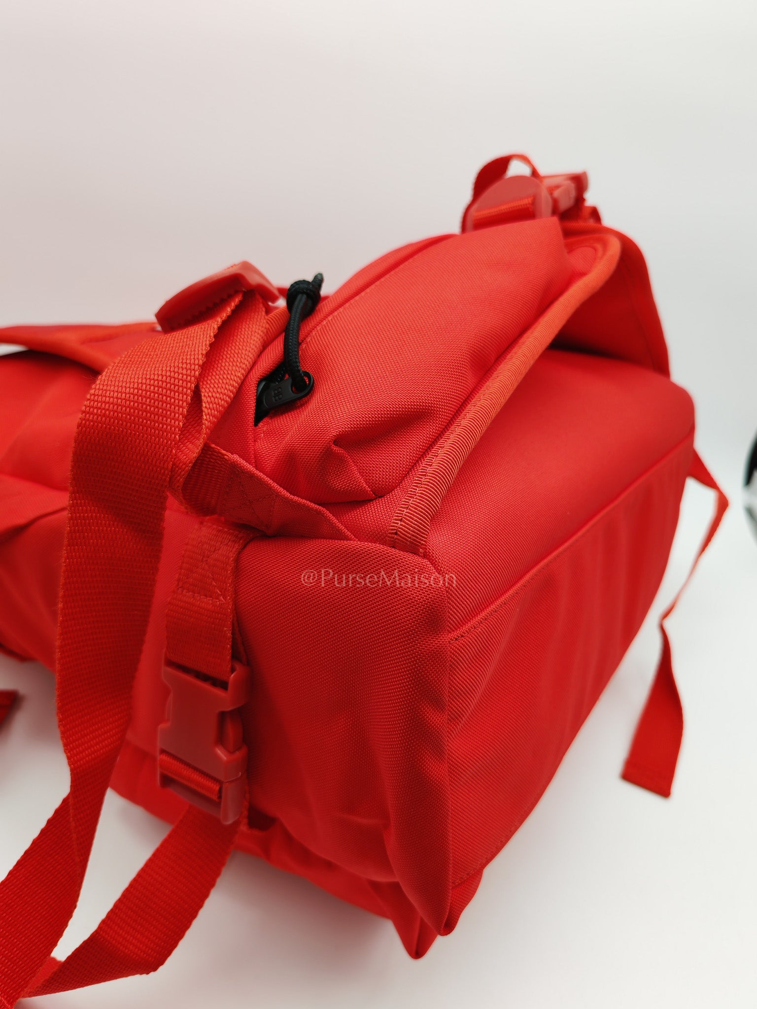 Skiwear in Red Nylon Backpack | Purse Maison Luxury Bags Shop