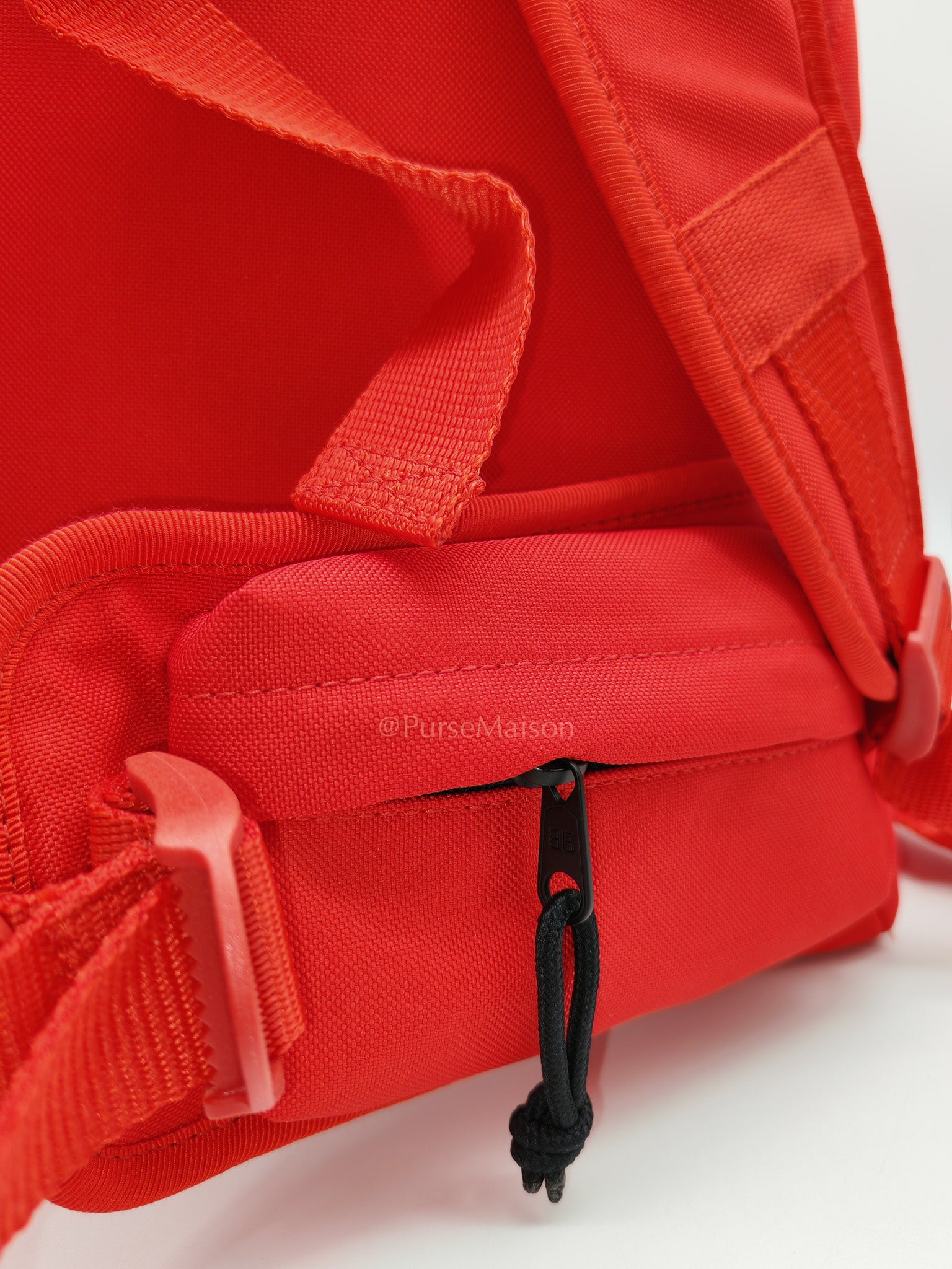 Skiwear in Red Nylon Backpack | Purse Maison Luxury Bags Shop