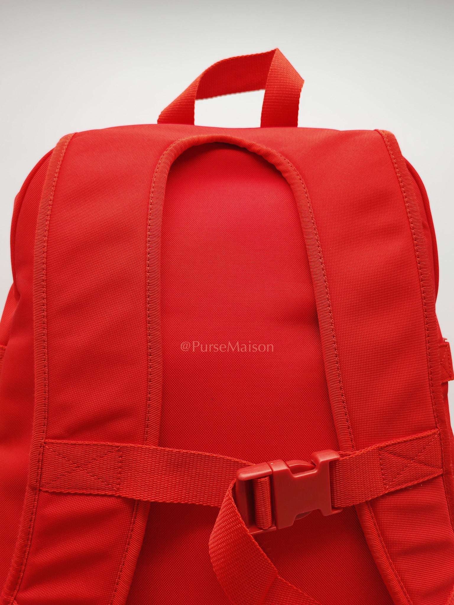 Skiwear in Red Nylon Backpack | Purse Maison Luxury Bags Shop