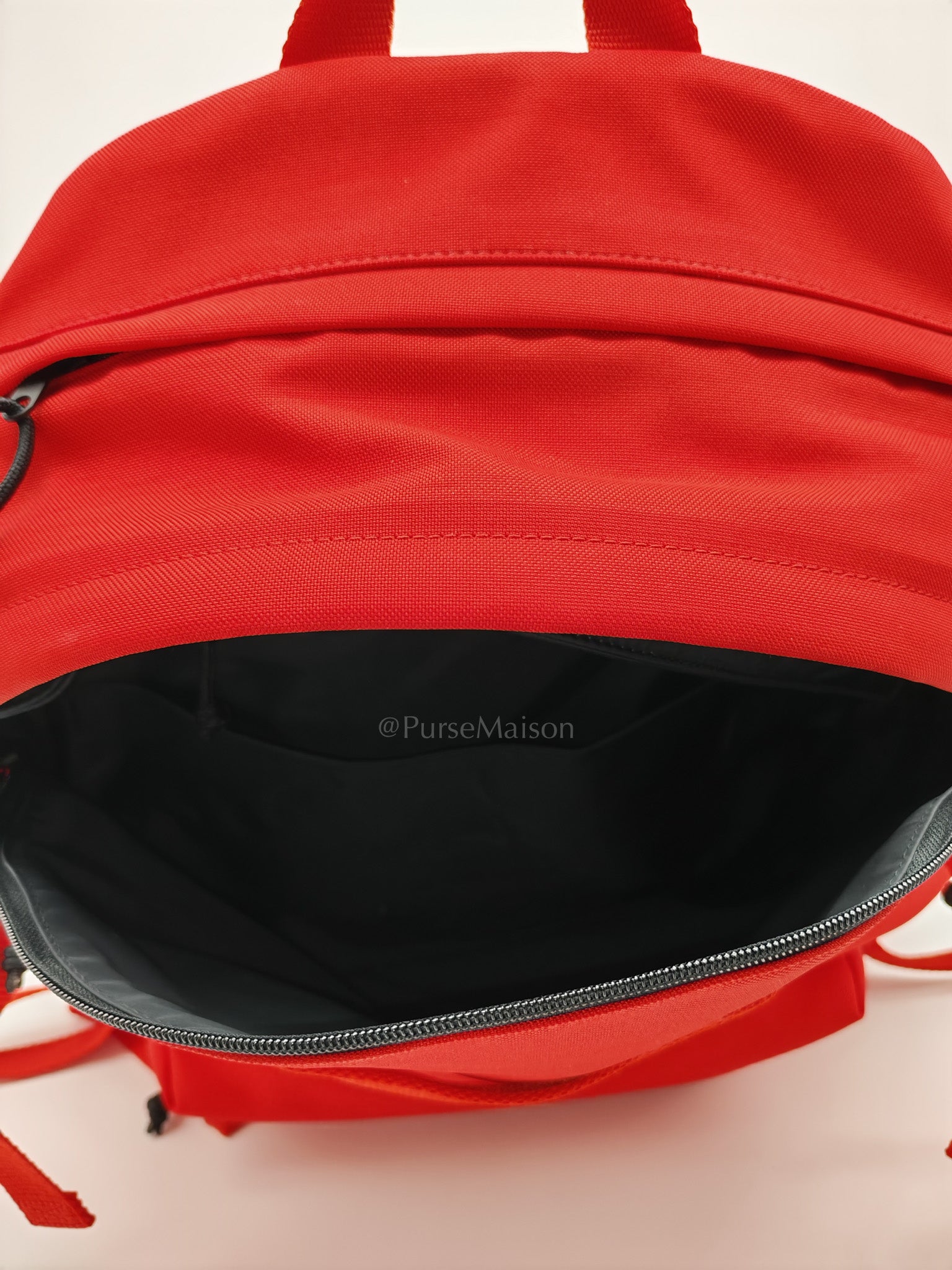 Skiwear in Red Nylon Backpack | Purse Maison Luxury Bags Shop