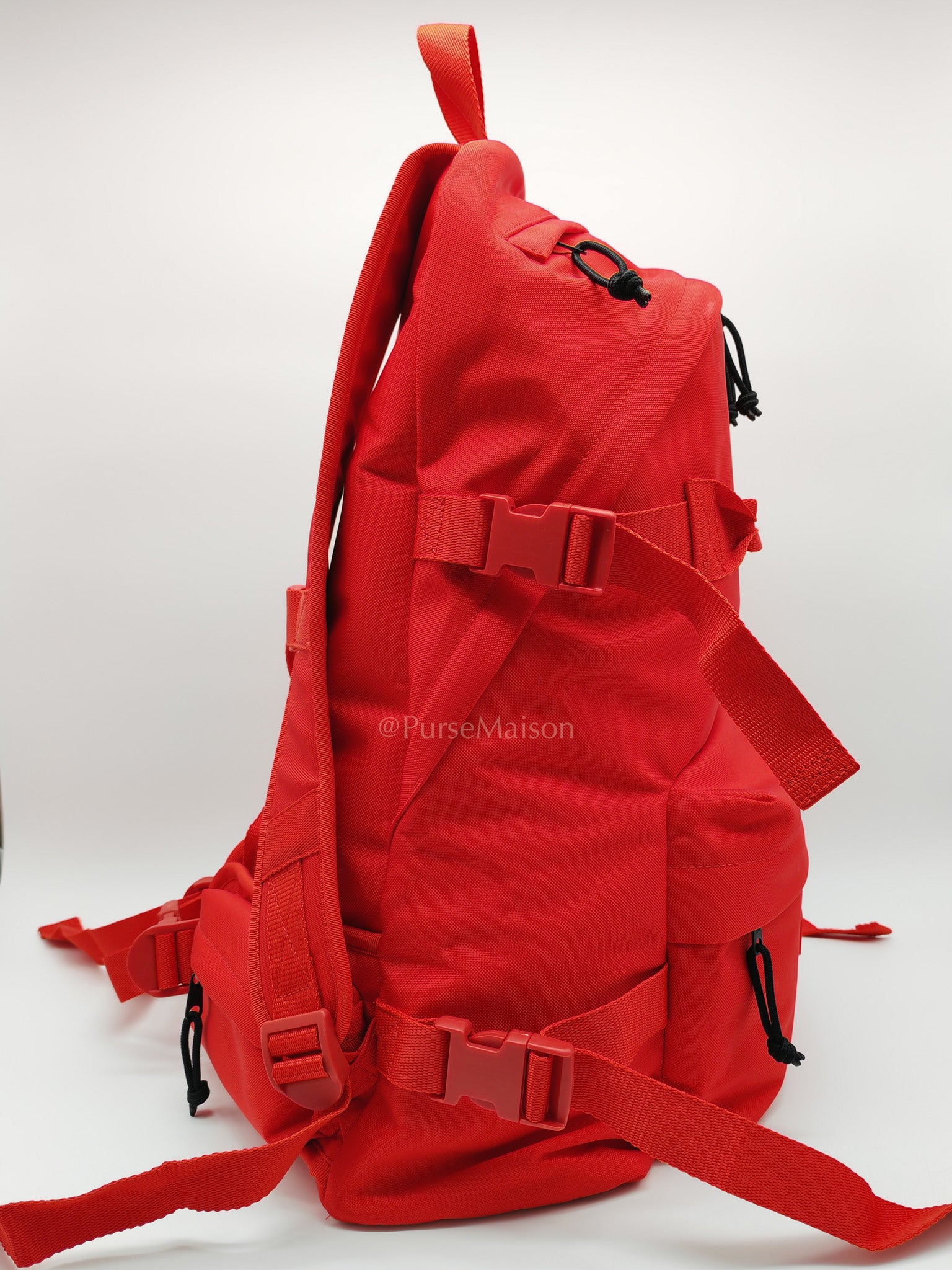 Skiwear in Red Nylon Backpack | Purse Maison Luxury Bags Shop