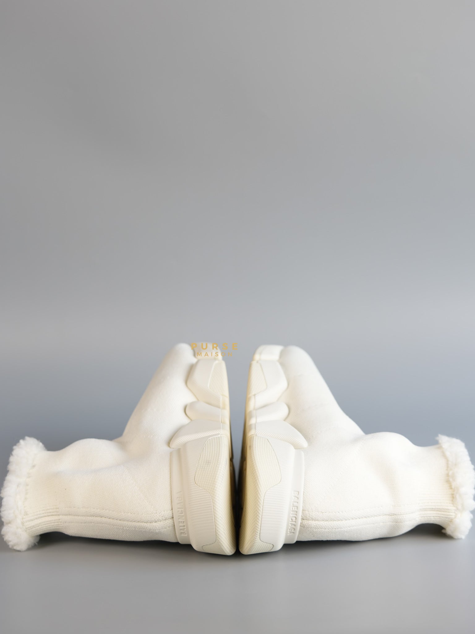 Speed 2.0 Faux Fur Sock Sneakers Size 38 EU (24cm) | Purse Maison Luxury Bags Shop
