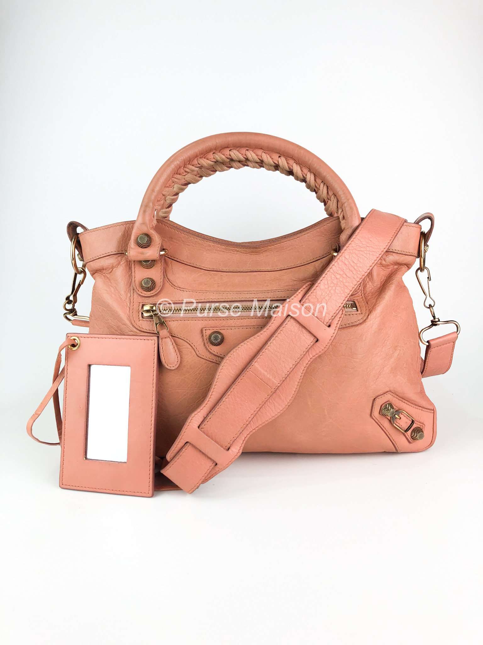 Balenciaga town giant 12 hardware rose gold