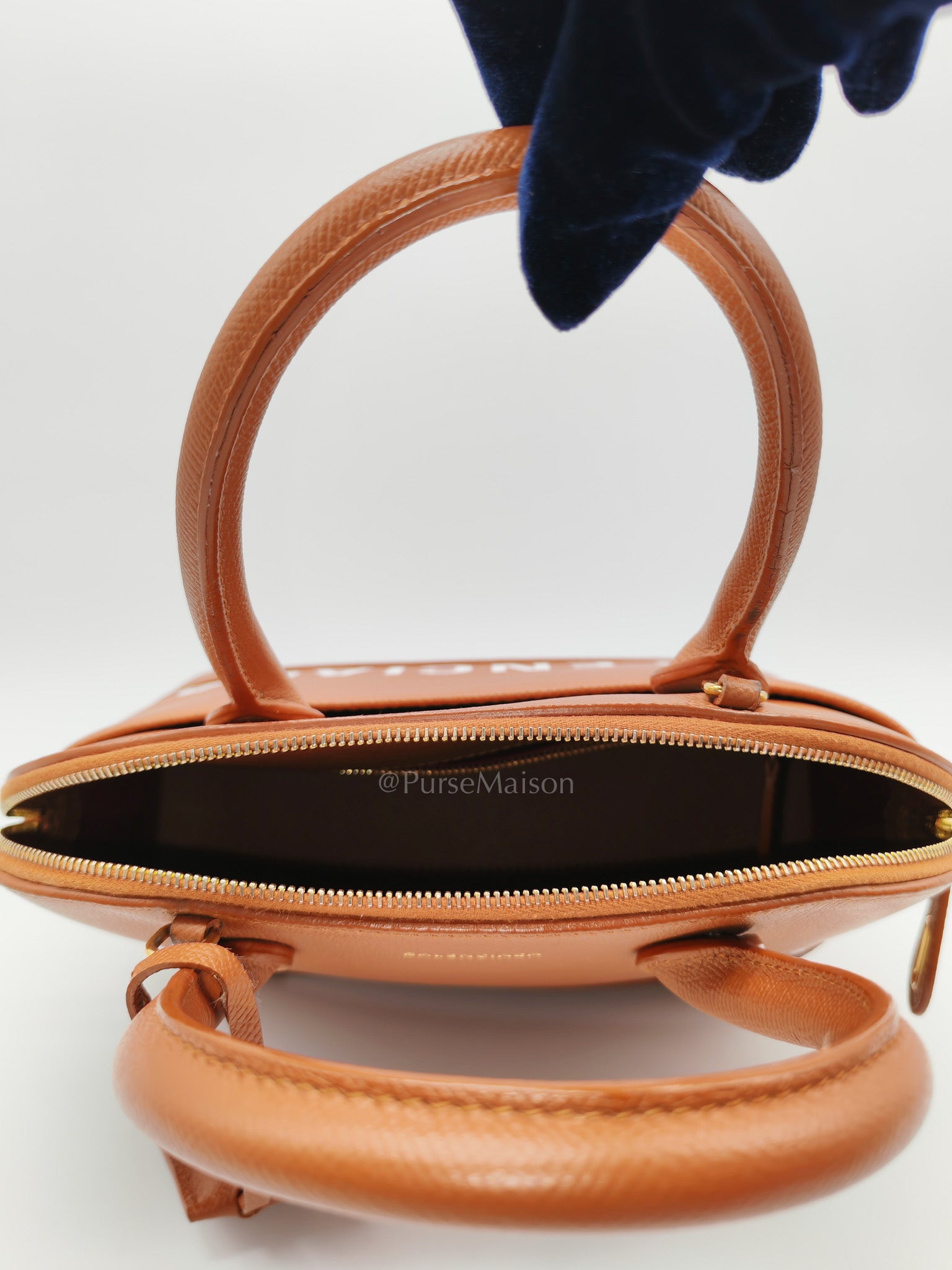 Balenciaga Ville Top Handle Bag in Brown Grained Calfskin Leather and Gold Hardware | Purse Maison Luxury Bags Shop