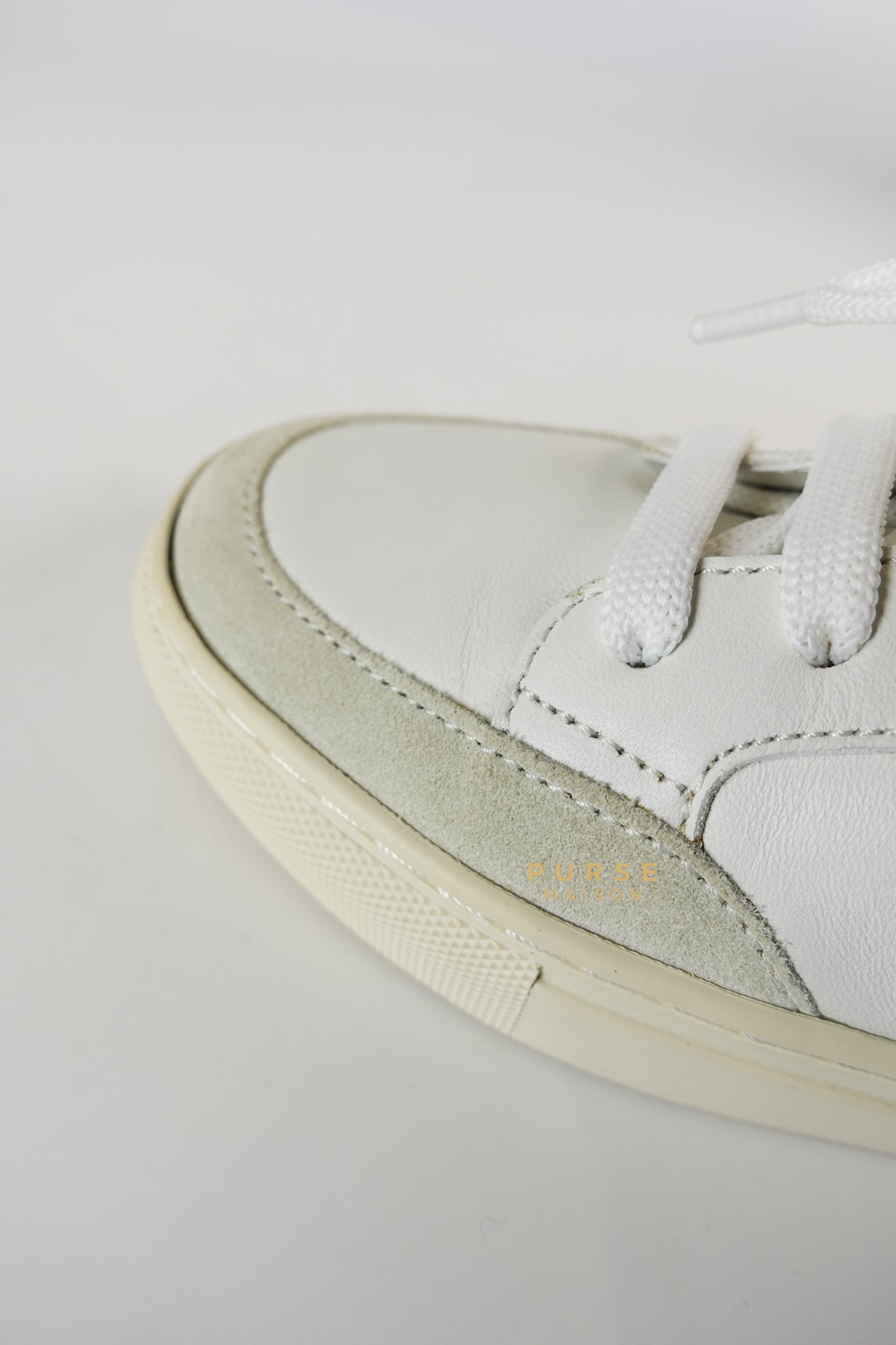 Bally Hely. O White Lambskin Sneaker Size 37.5 EU | Purse Maison Luxury Bags Shop