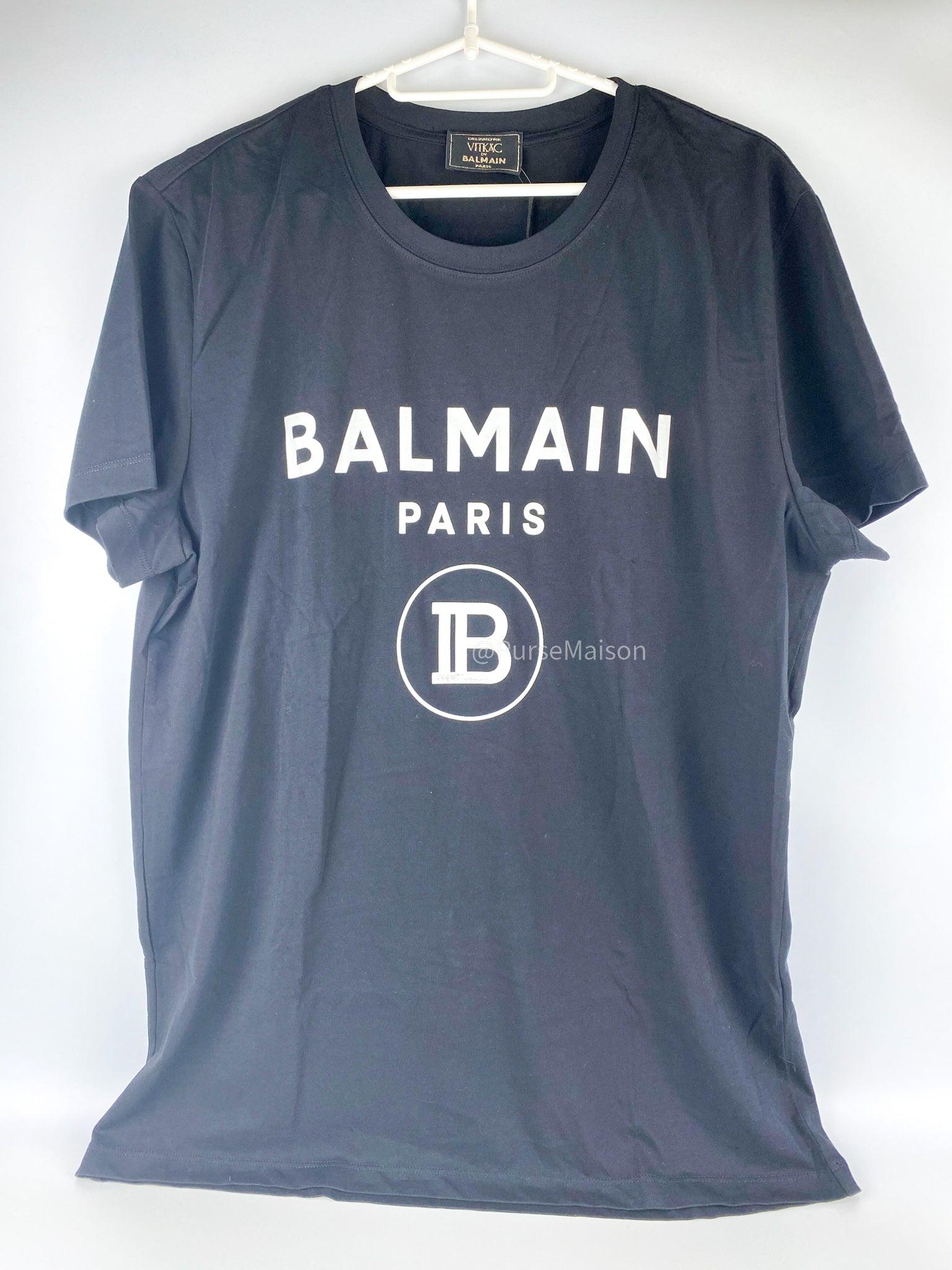 Balmain Opa Noir (Black) Shirt (Size Large)