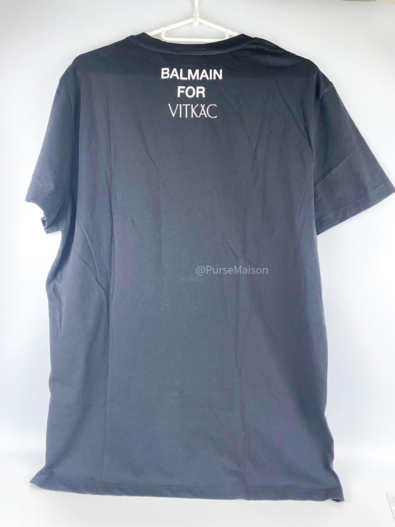 Balmain Opa Noir (Black) Shirt (Size Large)