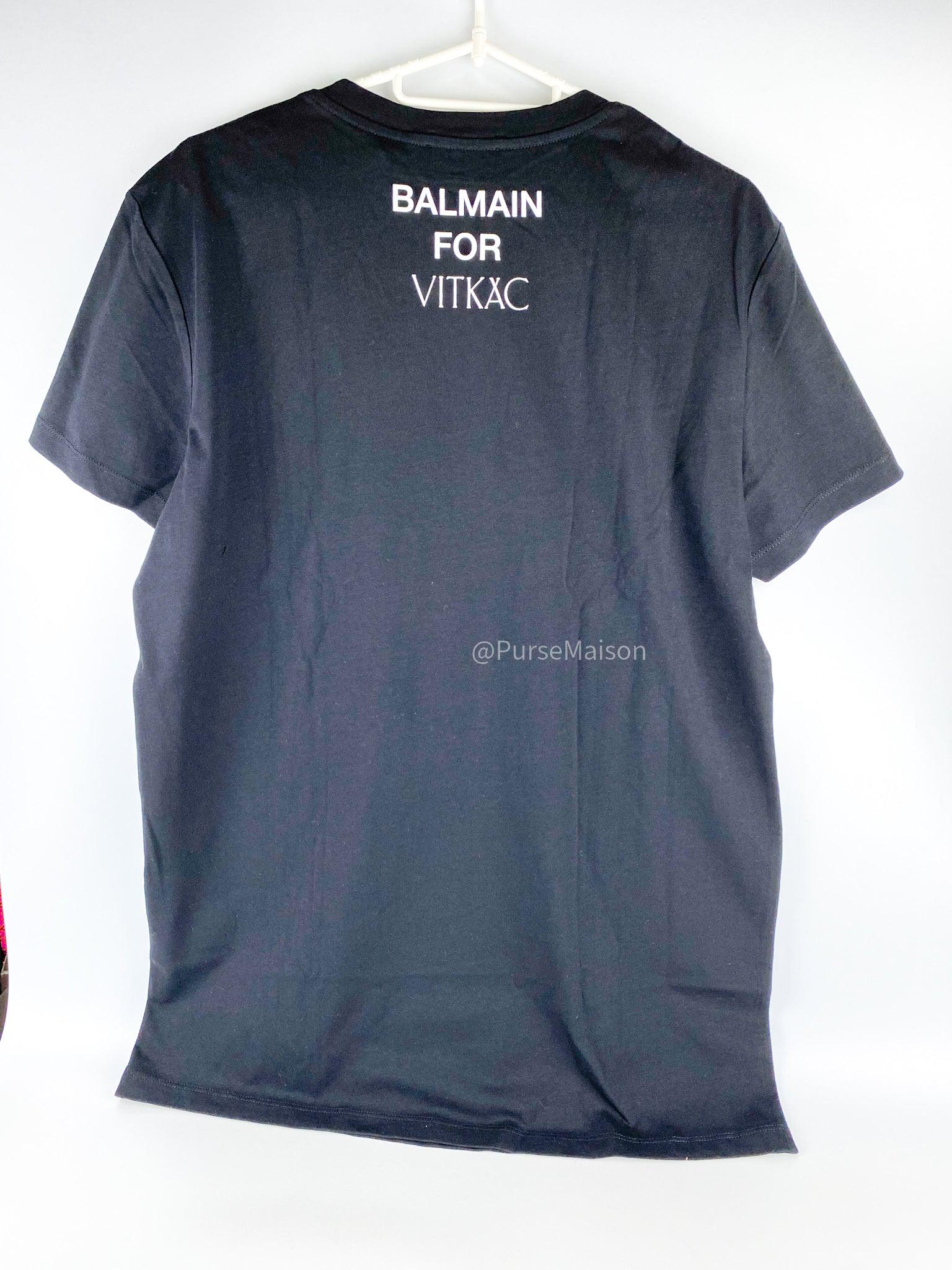 Balmain Opa Noir (Black) Shirt (Size Medium)