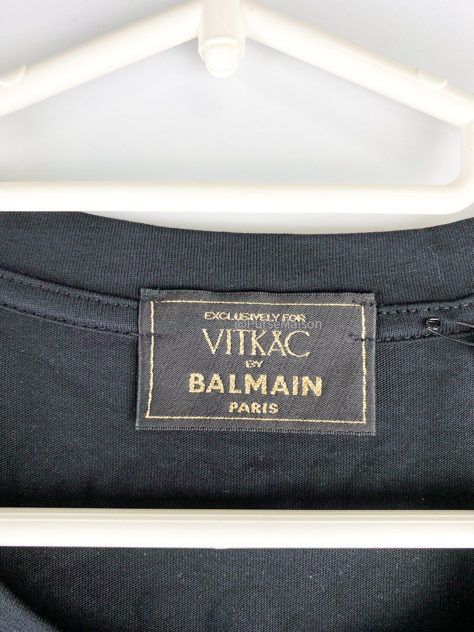 Balmain Opa Noir (Black) Shirt (Size Medium)