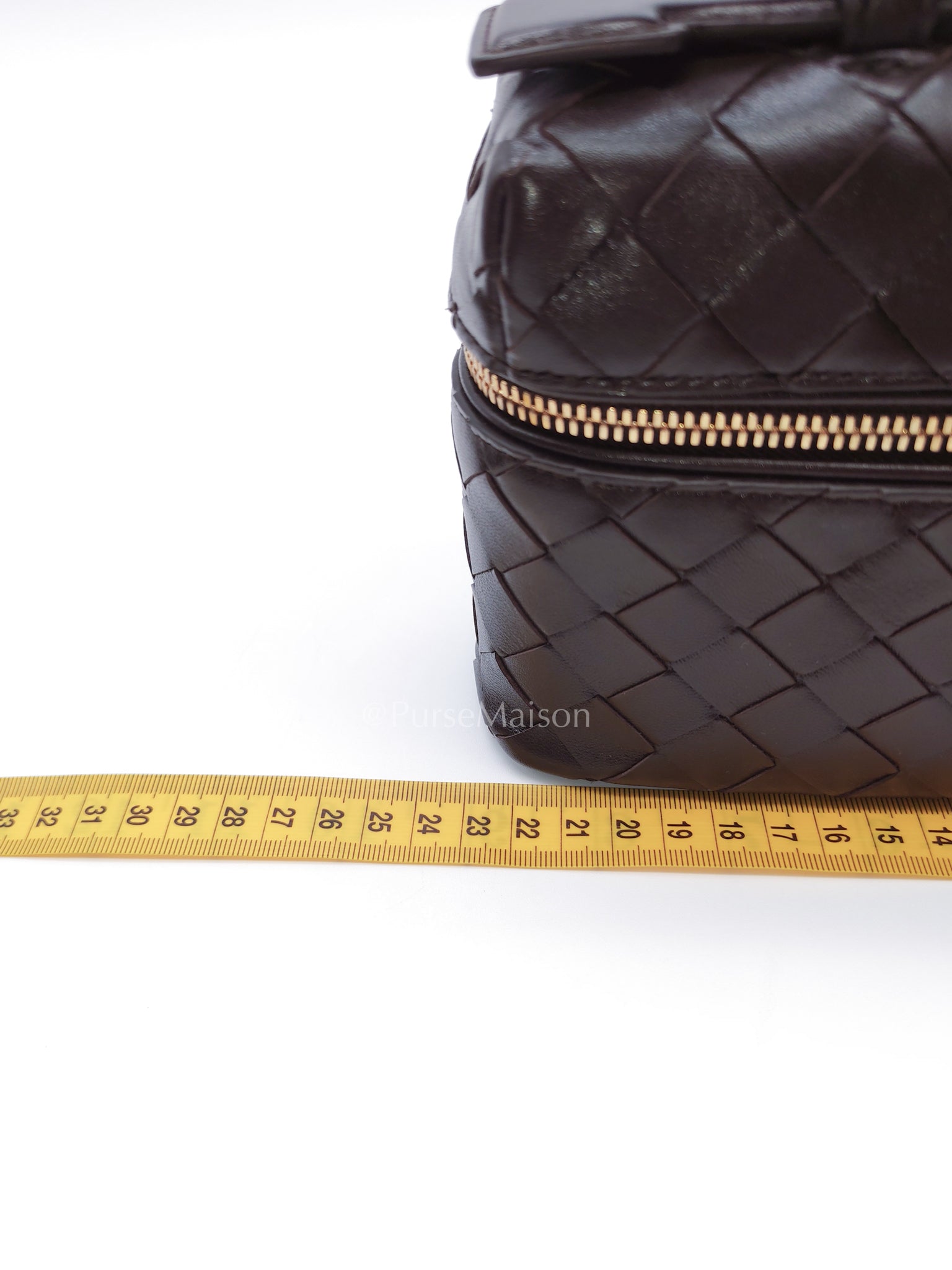 Bang Bang Vanity Case Fondant Intrecciato Weave Leather Crossbody Bag | Purse Maison Luxury Bags Shop