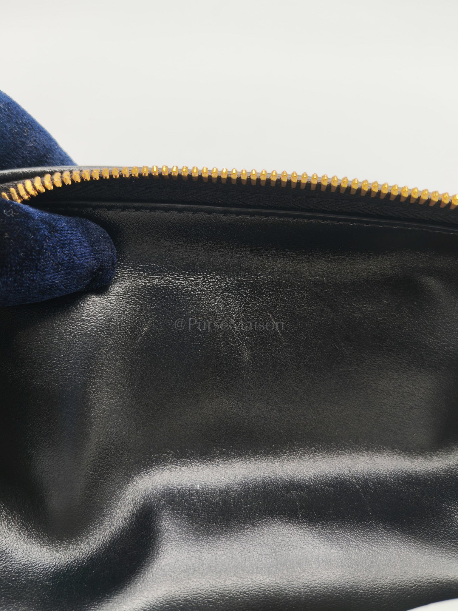 Bang Bang Vanity Case in Black Intrecciato Leather Crossbody Bag | Purse Maison Luxury Bags Shop