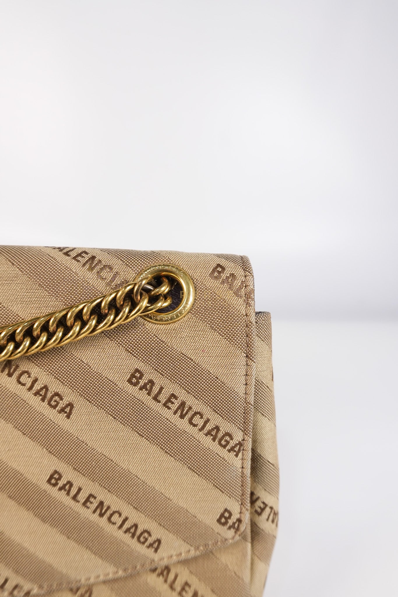 BB logo Chain Monogram Shoulder Bag | Purse Maison Luxury Bags Shop