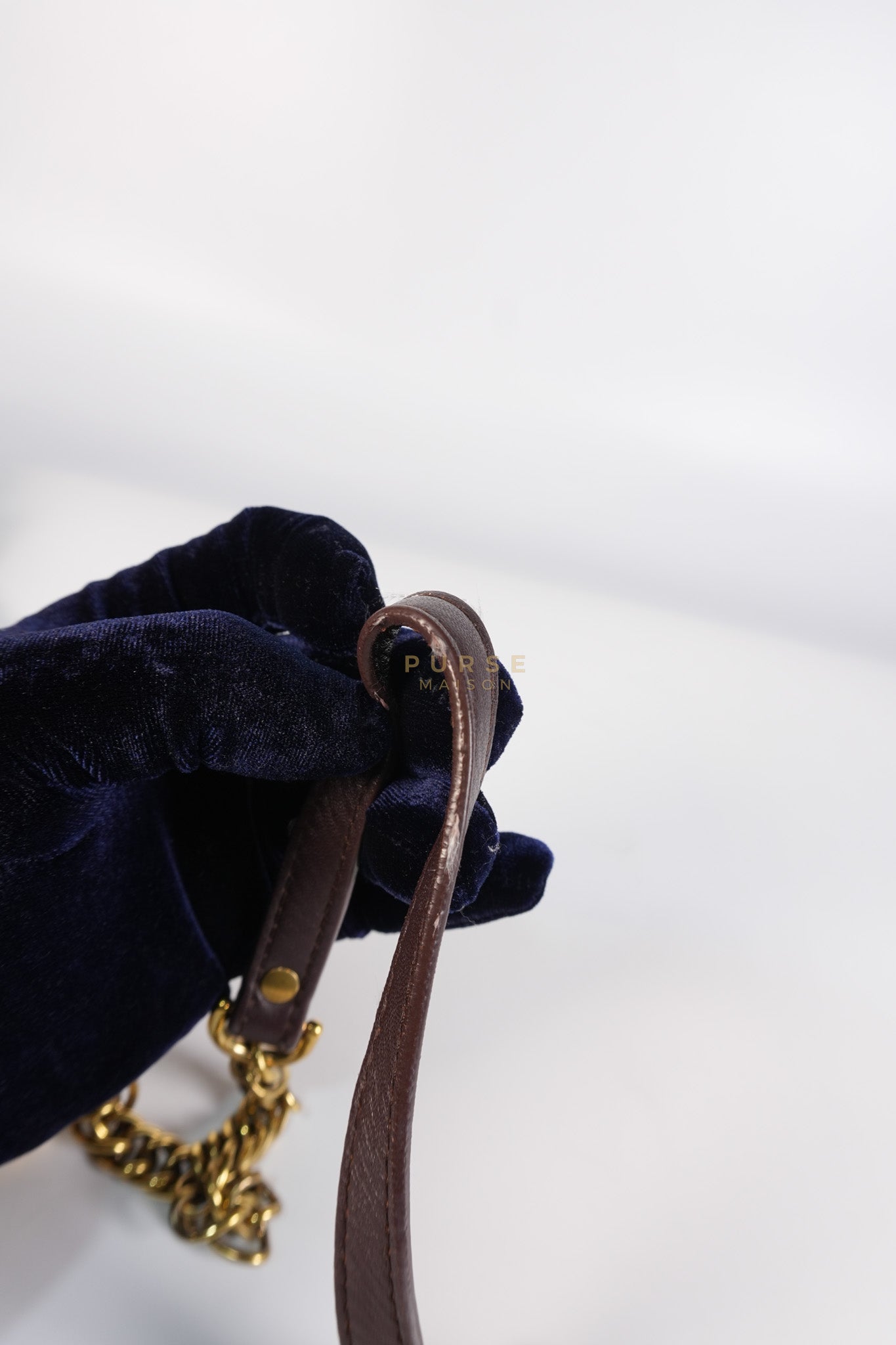 BB logo Chain Monogram Shoulder Bag | Purse Maison Luxury Bags Shop