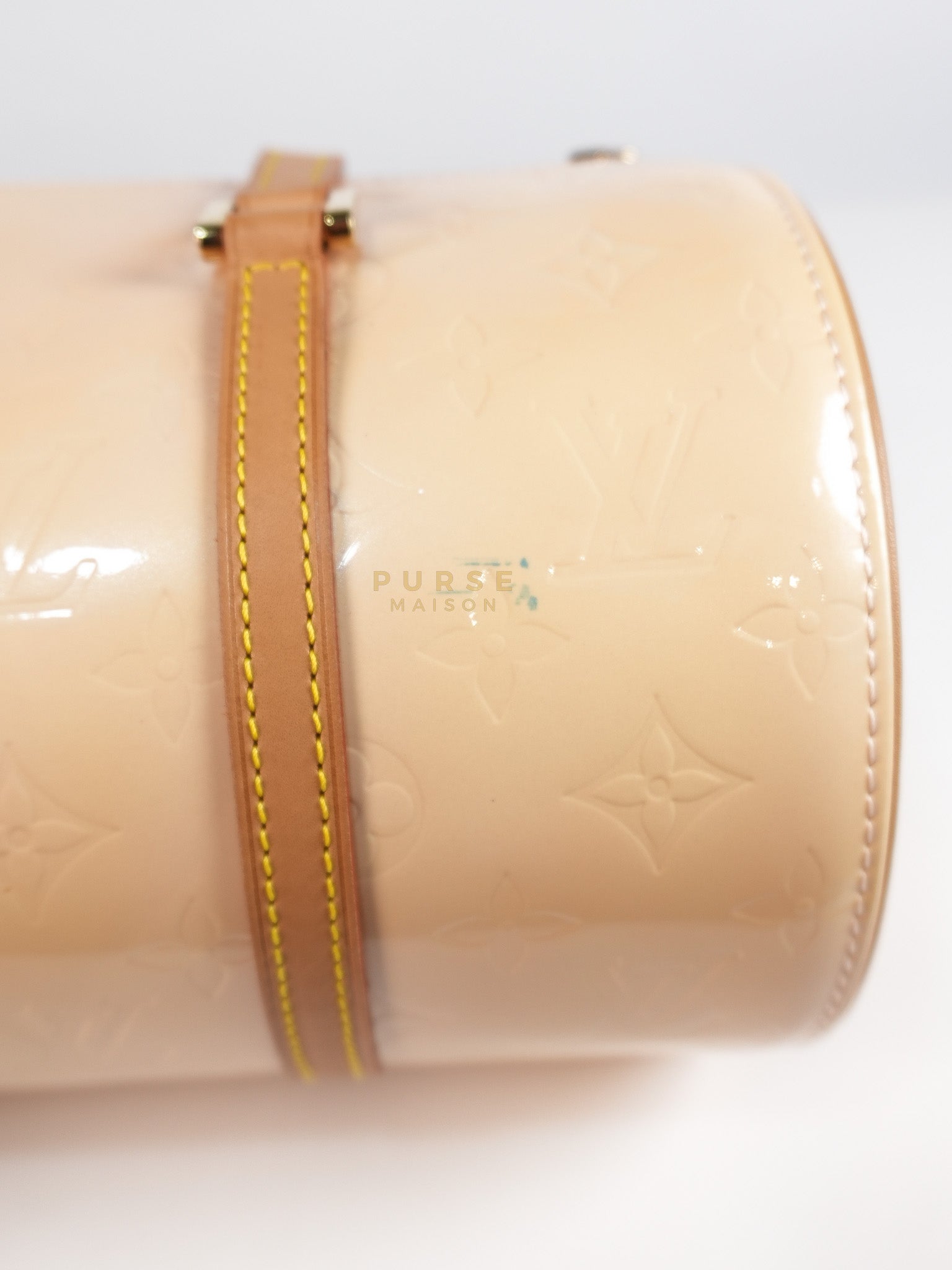 Bedford Bag in Beige Monogram Vernis Leather & Gold Hardware (Date Code: VI0094) | Purse Maison Luxury Bags Shop