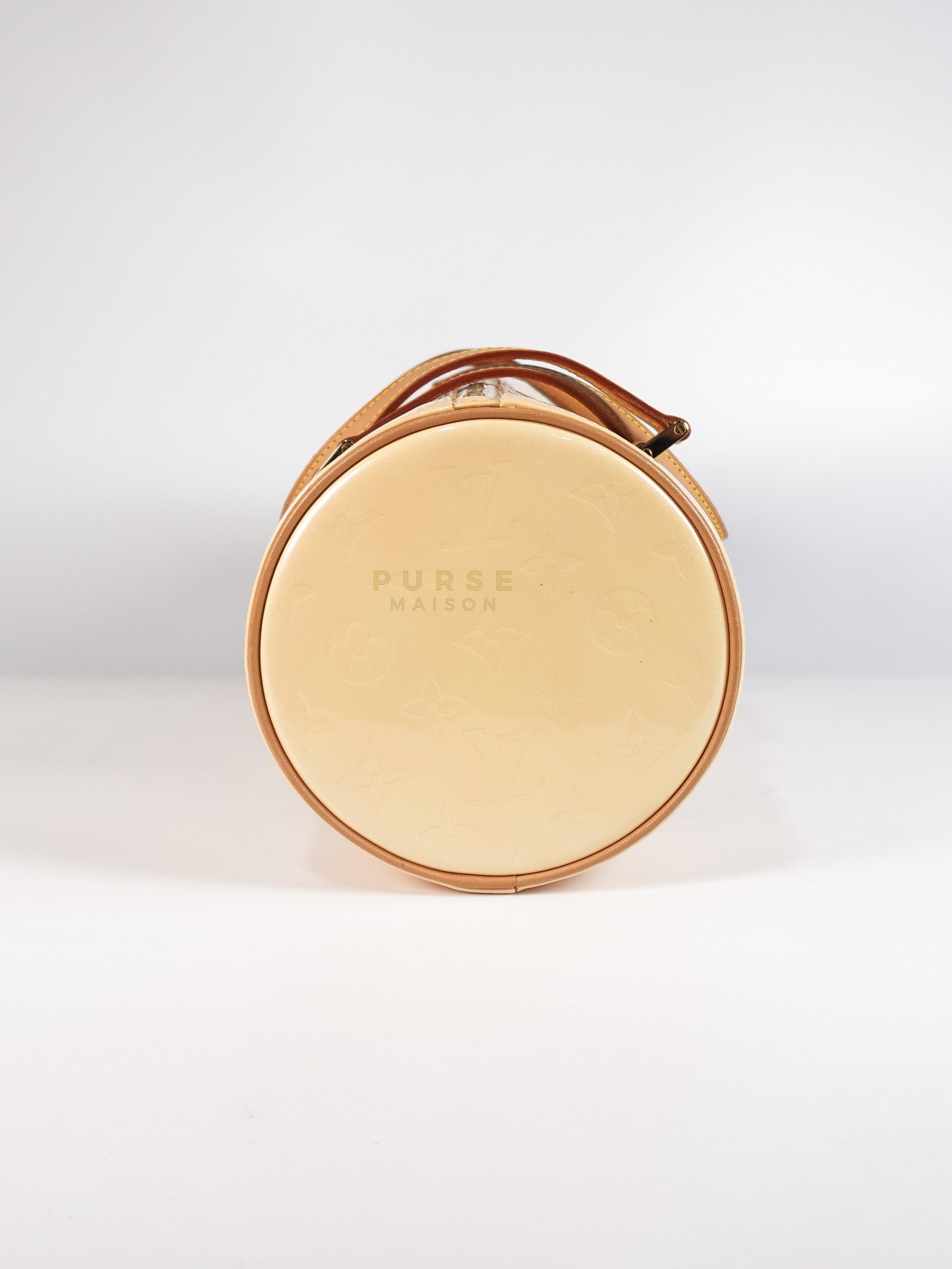 Bedford Bag in Beige Monogram Vernis Leather & Gold Hardware (Date Code: VI0094) | Purse Maison Luxury Bags Shop