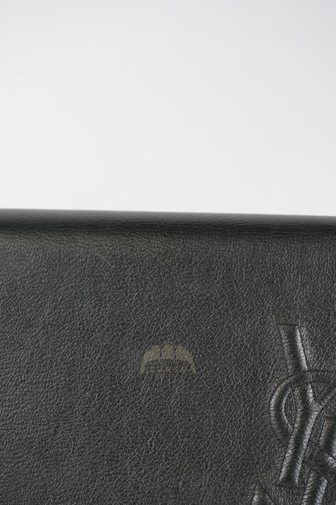 Belle De Jour Clutch Bag in Black Calfskin Leather | Purse Maison Luxury Bags Shop