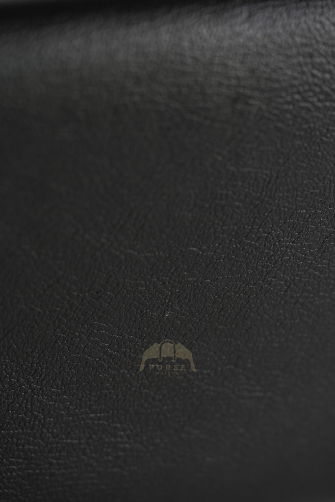 Belle De Jour Clutch Bag in Black Calfskin Leather | Purse Maison Luxury Bags Shop