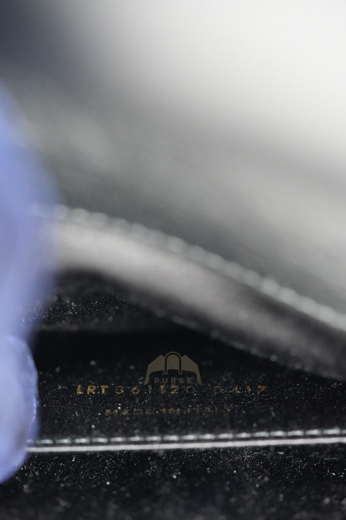 Belle De Jour Clutch Bag in Black Calfskin Leather | Purse Maison Luxury Bags Shop