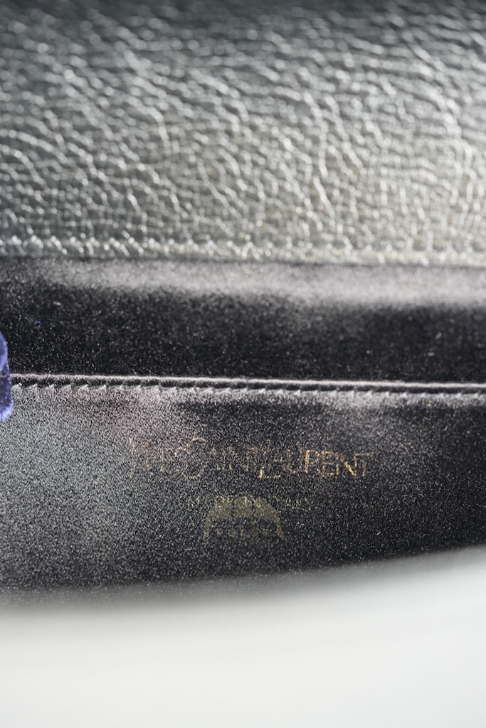 Belle De Jour Clutch Bag in Black Calfskin Leather | Purse Maison Luxury Bags Shop