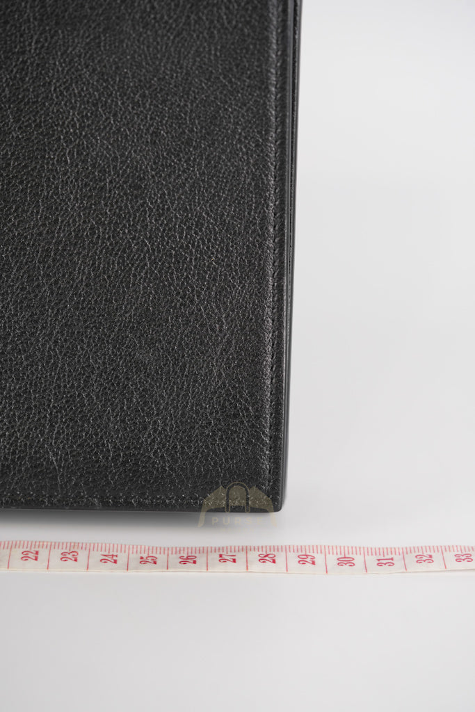 Belle De Jour Clutch Bag in Black Calfskin Leather | Purse Maison Luxury Bags Shop