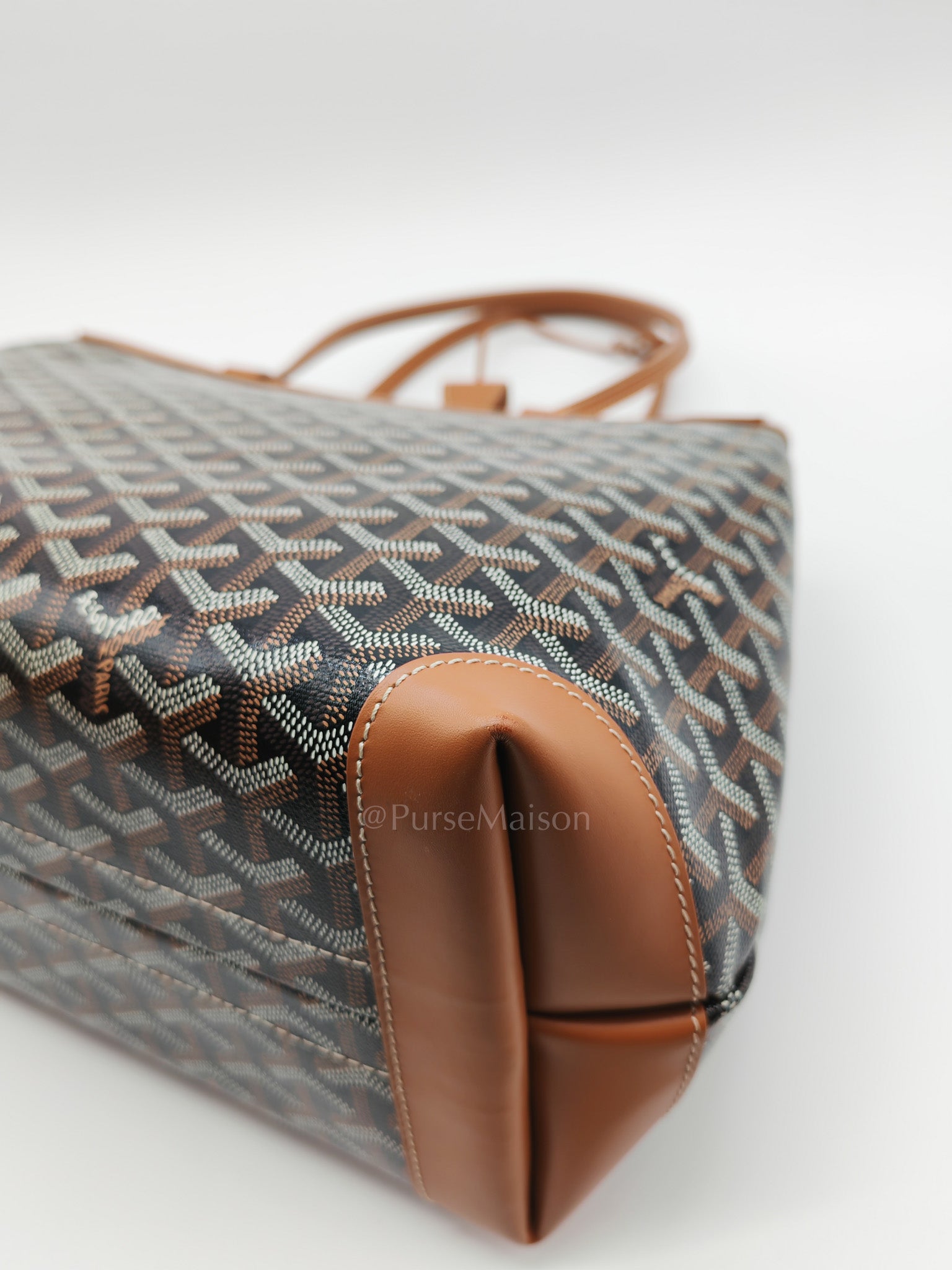Bellechase PM in Tan Goyardine Canvas Tote Bag | Purse Maison Luxury Bags Shop