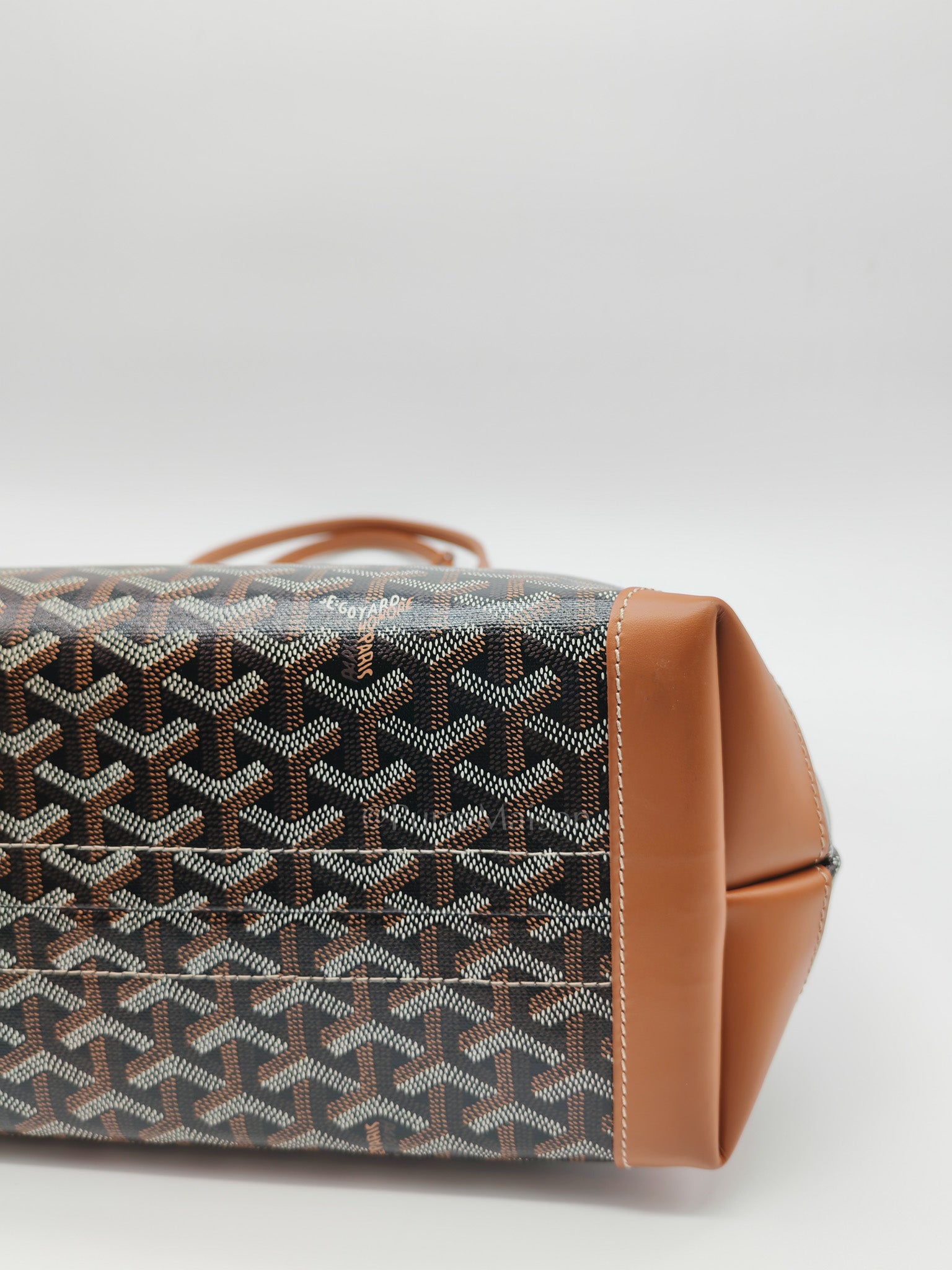 Bellechase PM in Tan Goyardine Canvas Tote Bag | Purse Maison Luxury Bags Shop