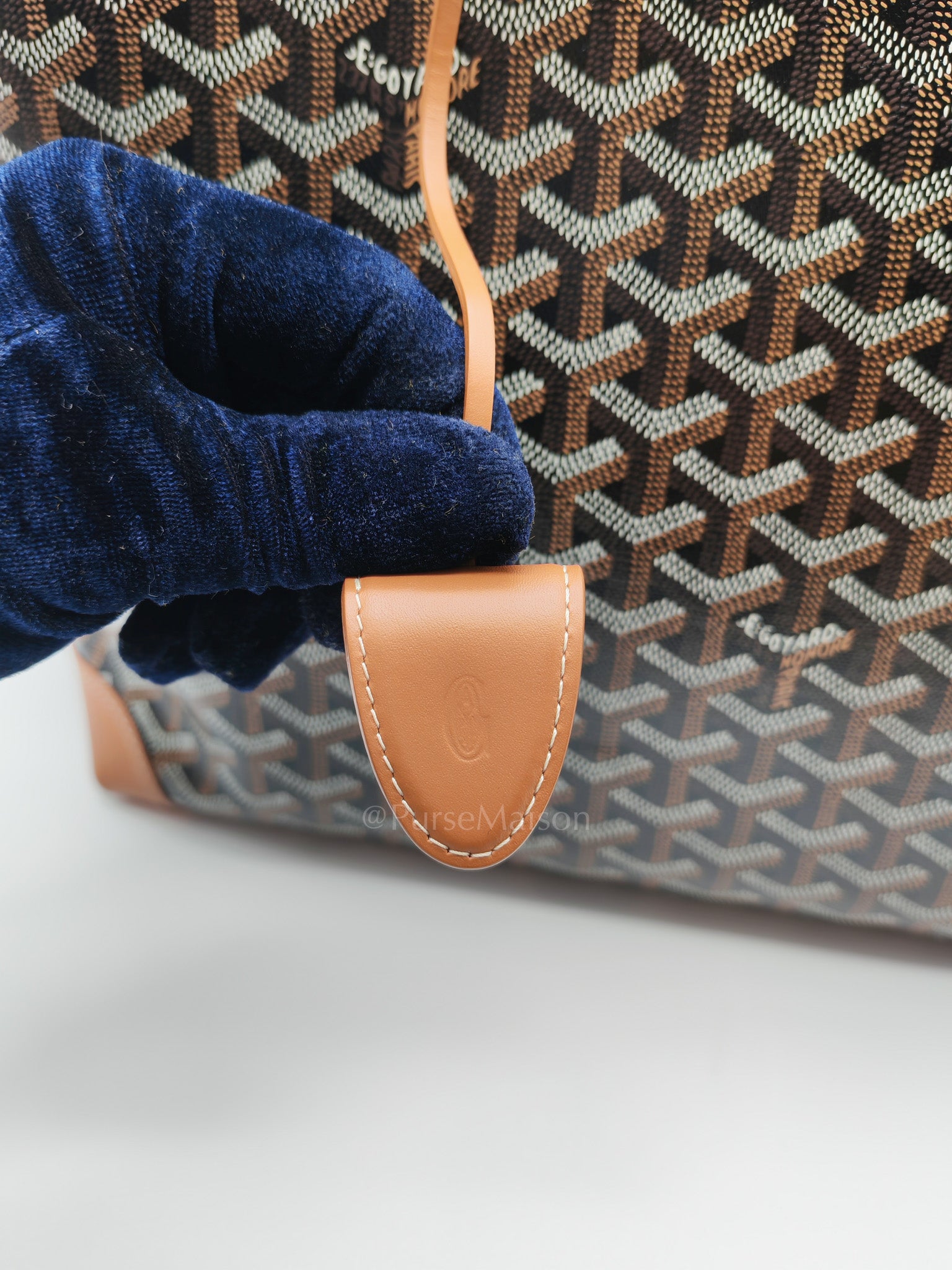 Bellechase PM in Tan Goyardine Canvas Tote Bag | Purse Maison Luxury Bags Shop