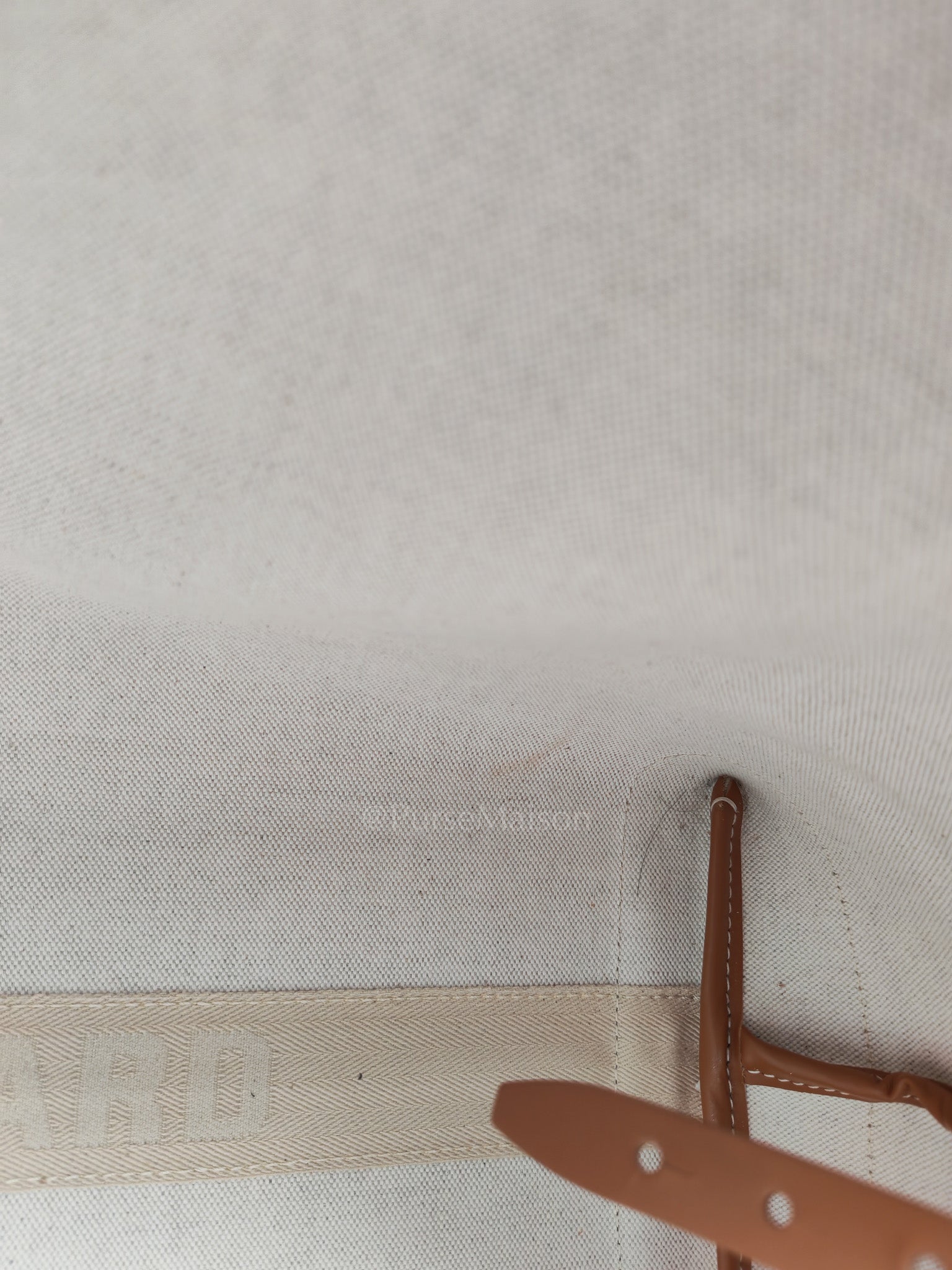 Bellechase PM in Tan Goyardine Canvas Tote Bag | Purse Maison Luxury Bags Shop