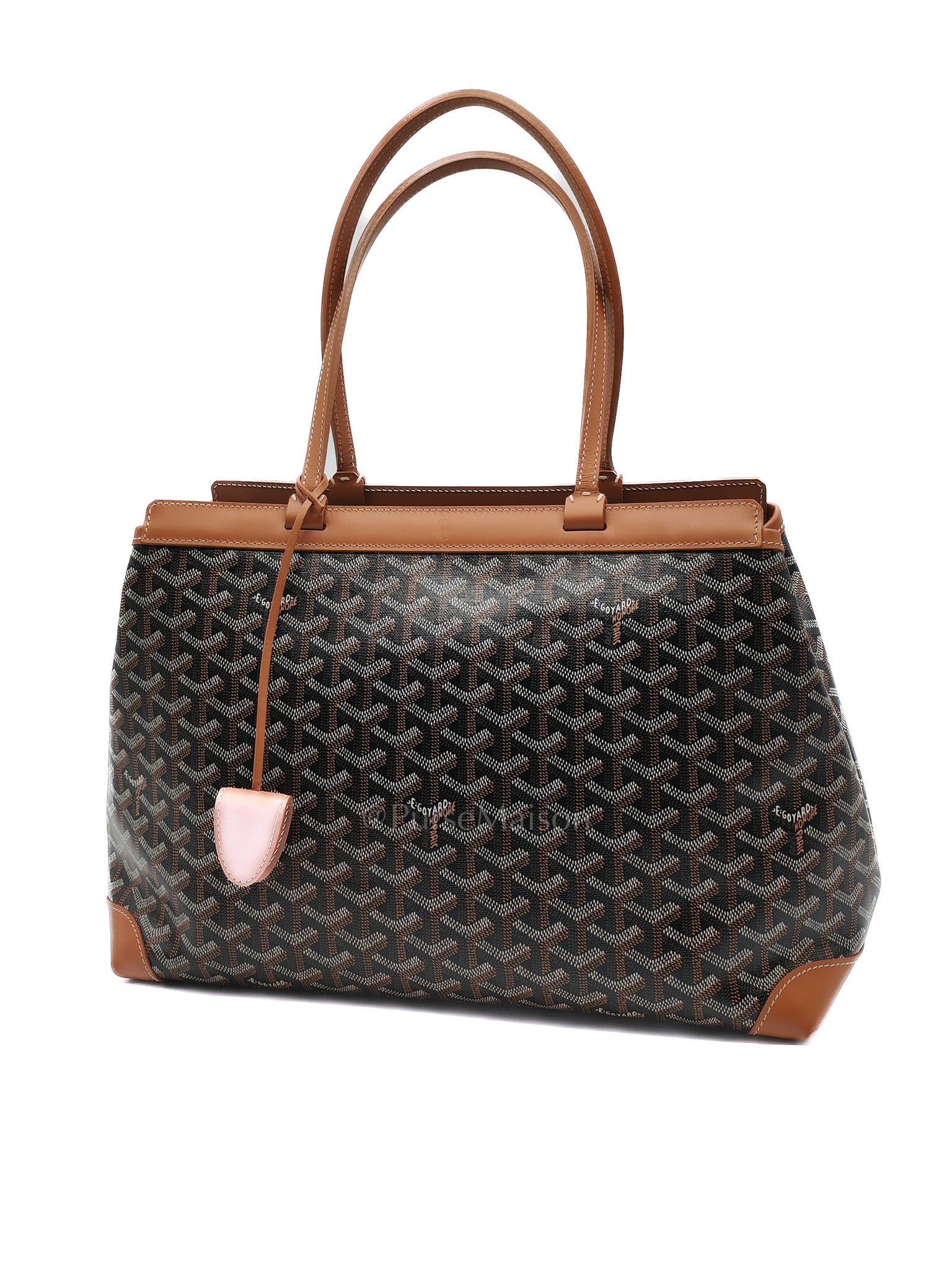 Bellechase PM in Tan Goyardine Canvas Tote Bag | Purse Maison Luxury Bags Shop