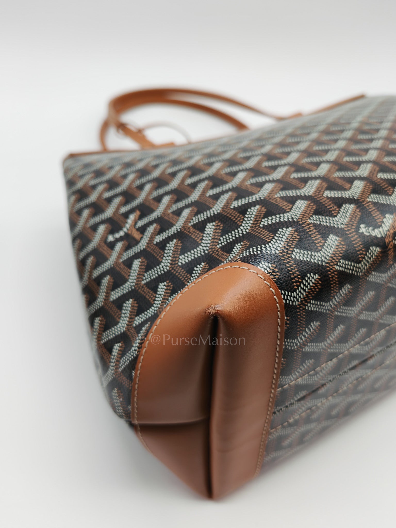 Bellechase PM in Tan Goyardine Canvas Tote Bag | Purse Maison Luxury Bags Shop