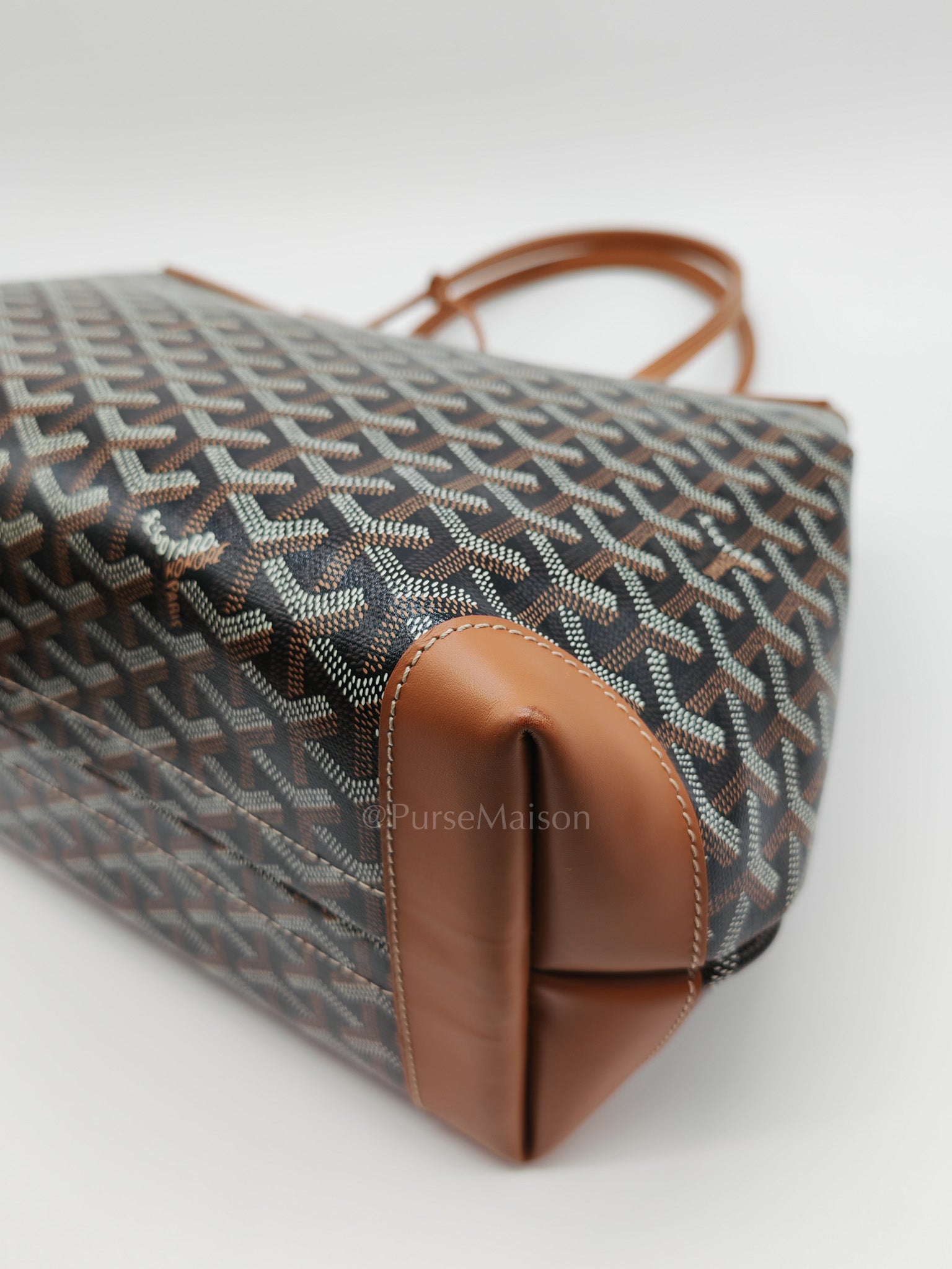 Bellechase PM in Tan Goyardine Canvas Tote Bag | Purse Maison Luxury Bags Shop