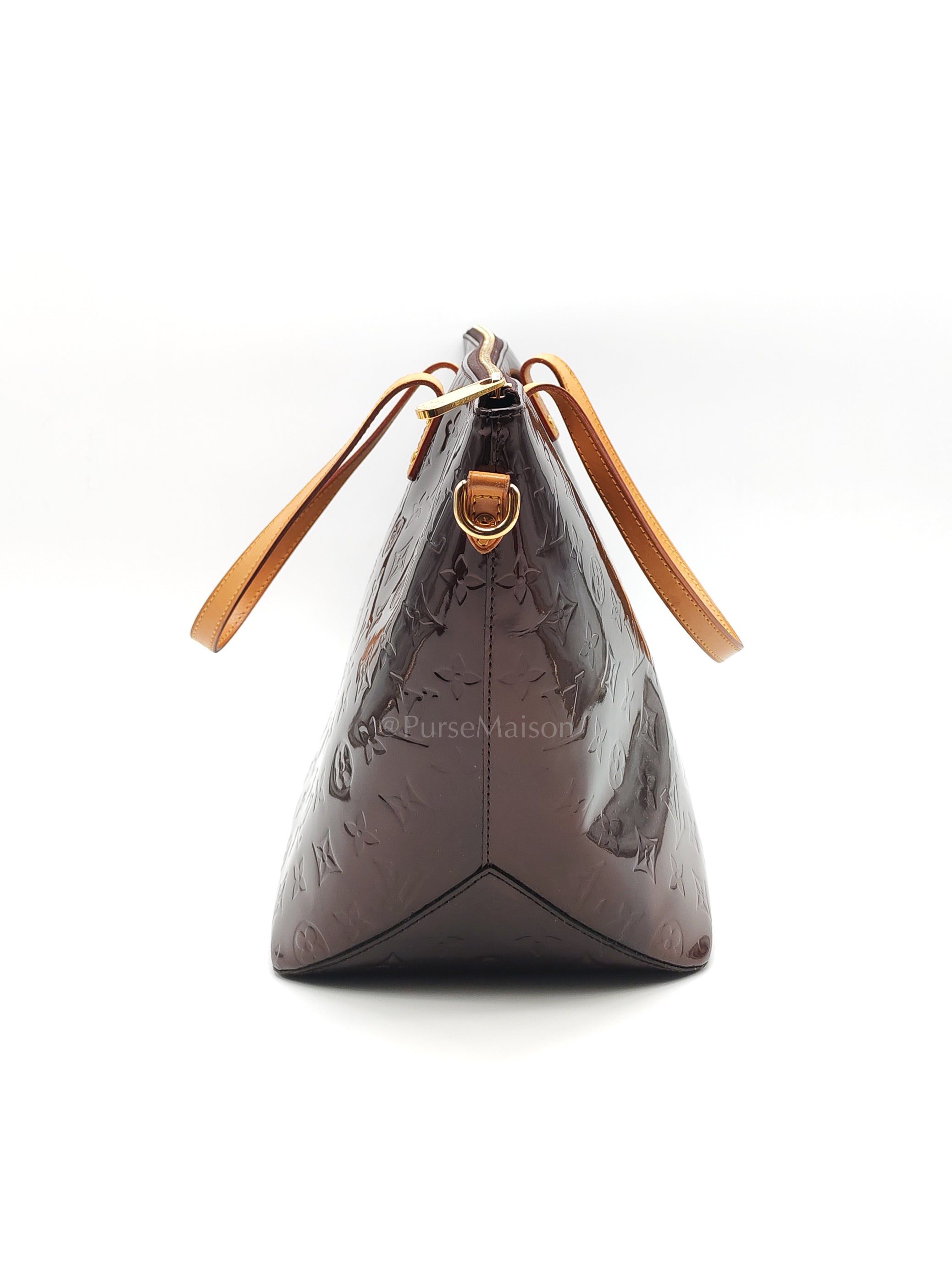 Bellevue Tote Bag GM in Monogram Vernis Patent Leather(Microchip) | Purse Maison Luxury Bags Shop
