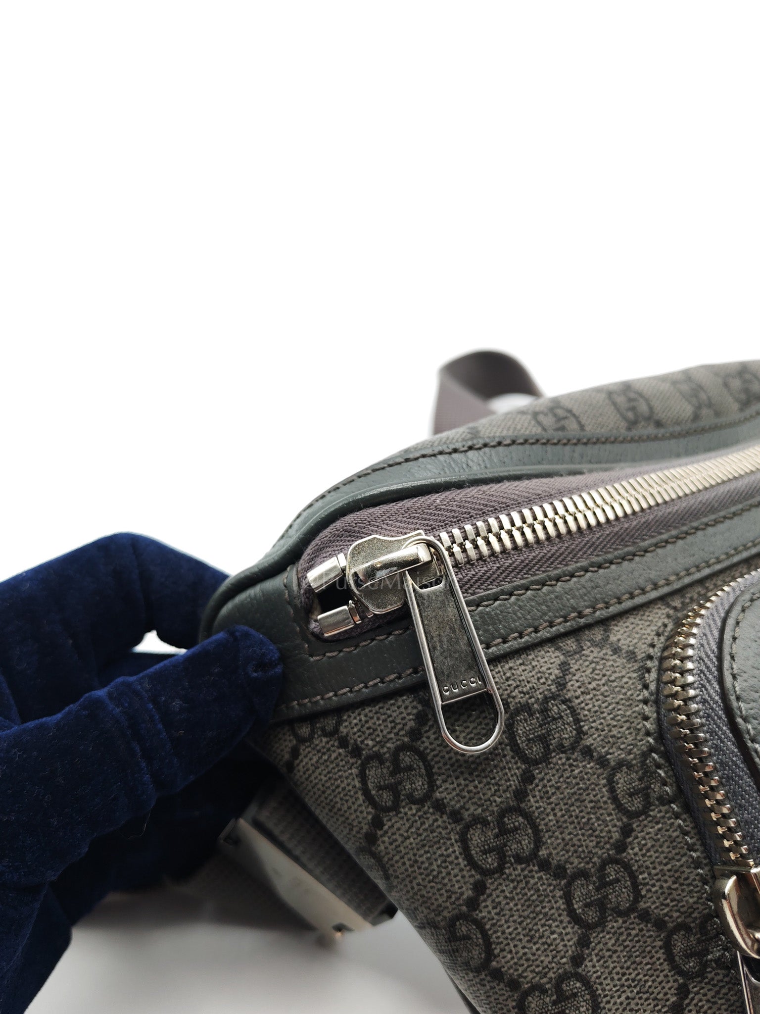 Ophidia Fanny Belt Bag in GG Supreme Ophidia Coated Canvas