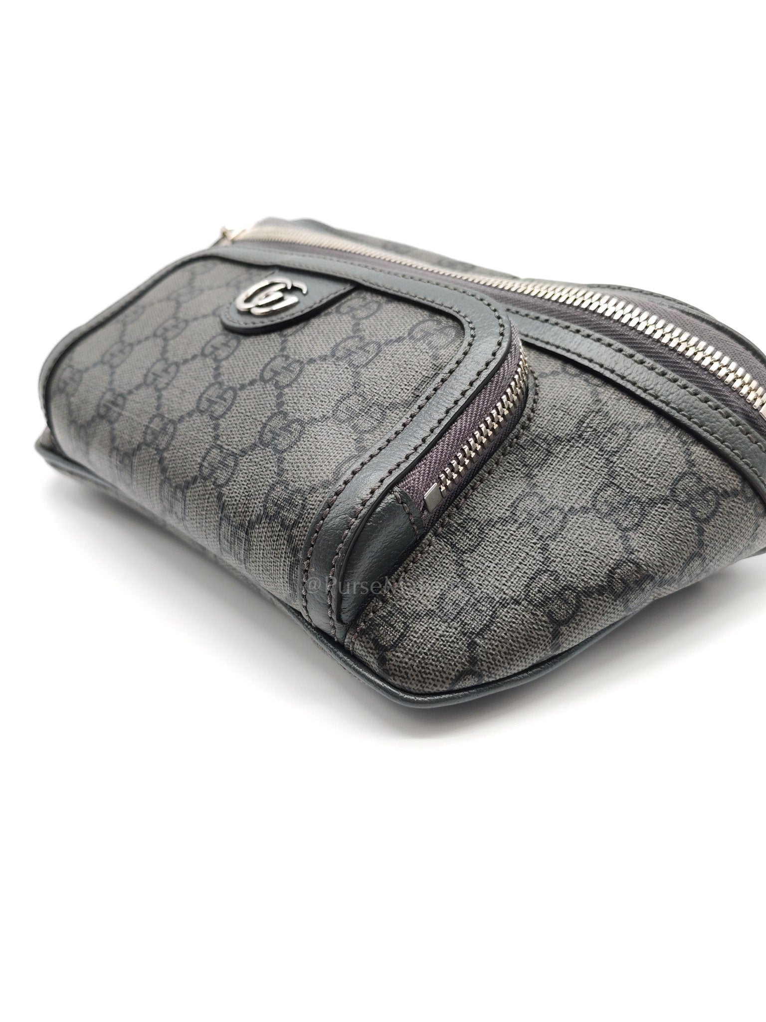 Ophidia Fanny Belt Bag in GG Supreme Ophidia Coated Canvas