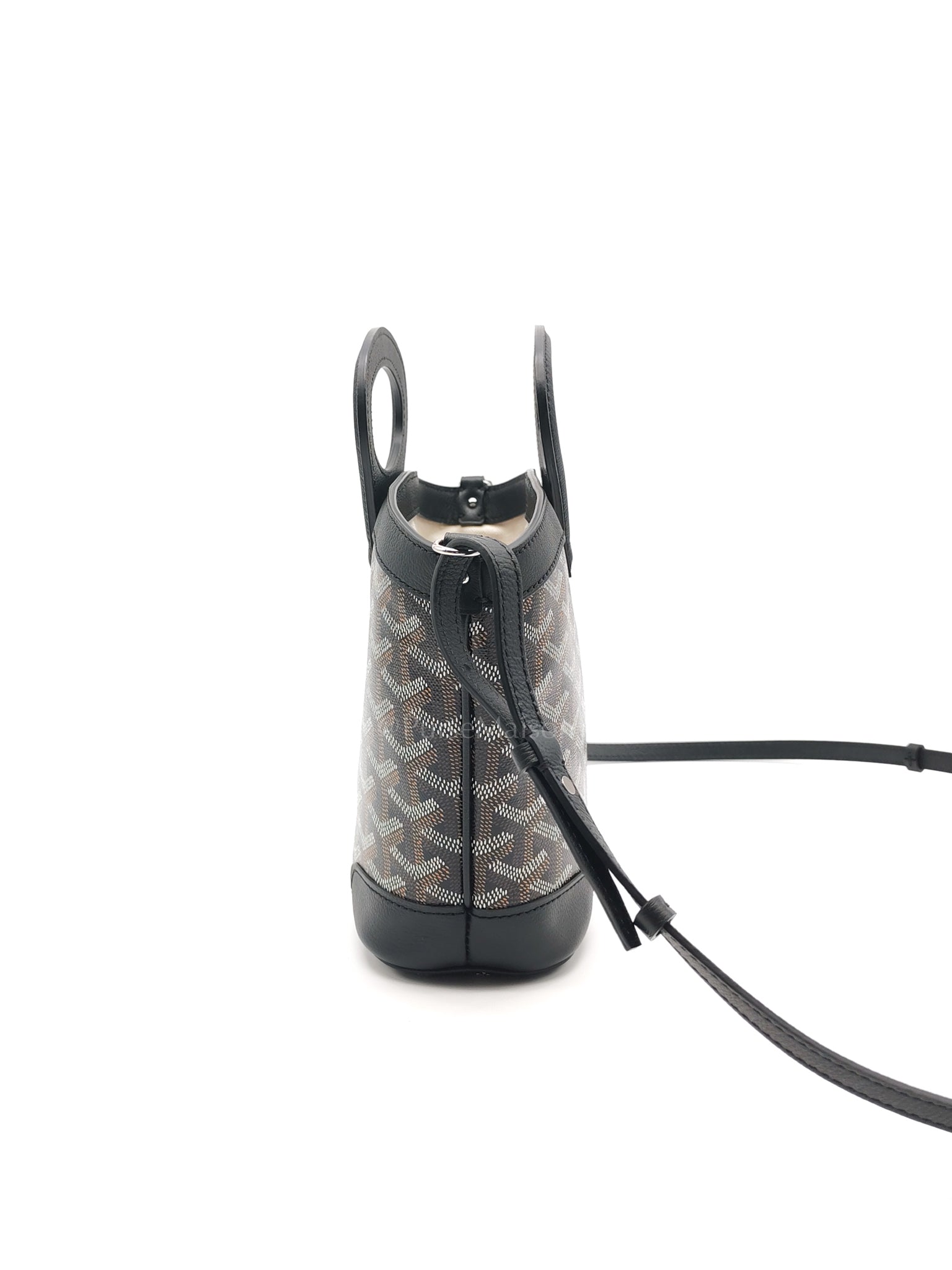 Beluga Mini Black Goyardine Canvas Shoulder Bag | Purse Maison Luxury Bags Shop