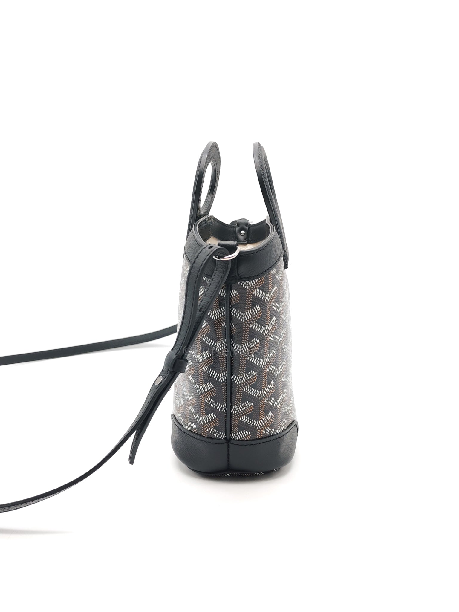 Beluga Mini Black Goyardine Canvas Shoulder Bag | Purse Maison Luxury Bags Shop