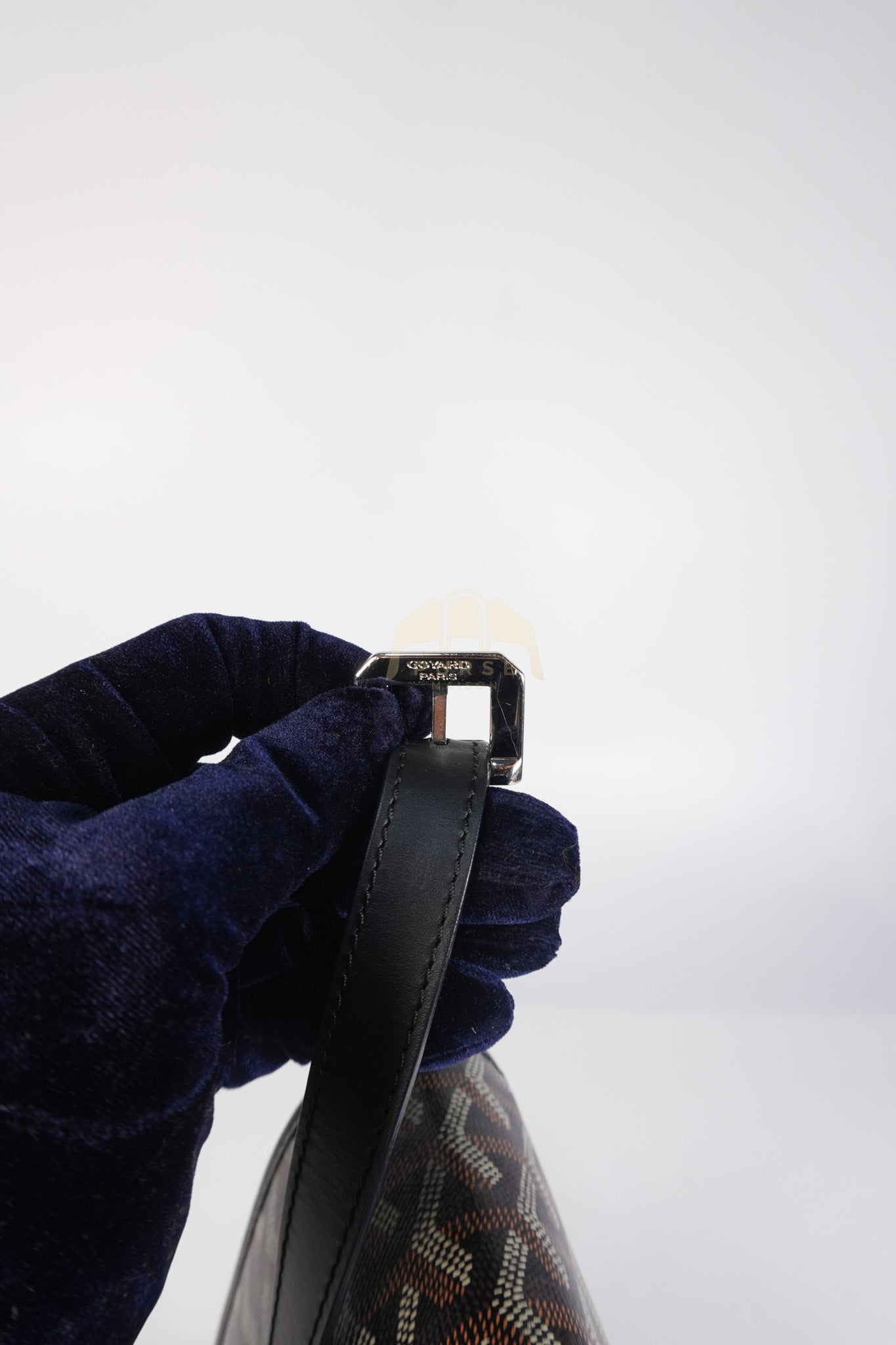 Belvedere MM Black in Goyardine Canvas | Purse Maison Luxury Bags Shop