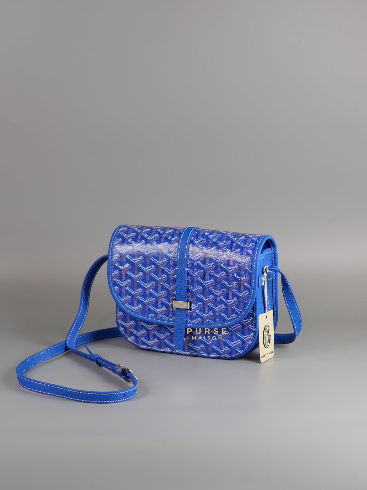 Belvedere PM Bleu Ciel | Purse Maison Luxury Bags Shop