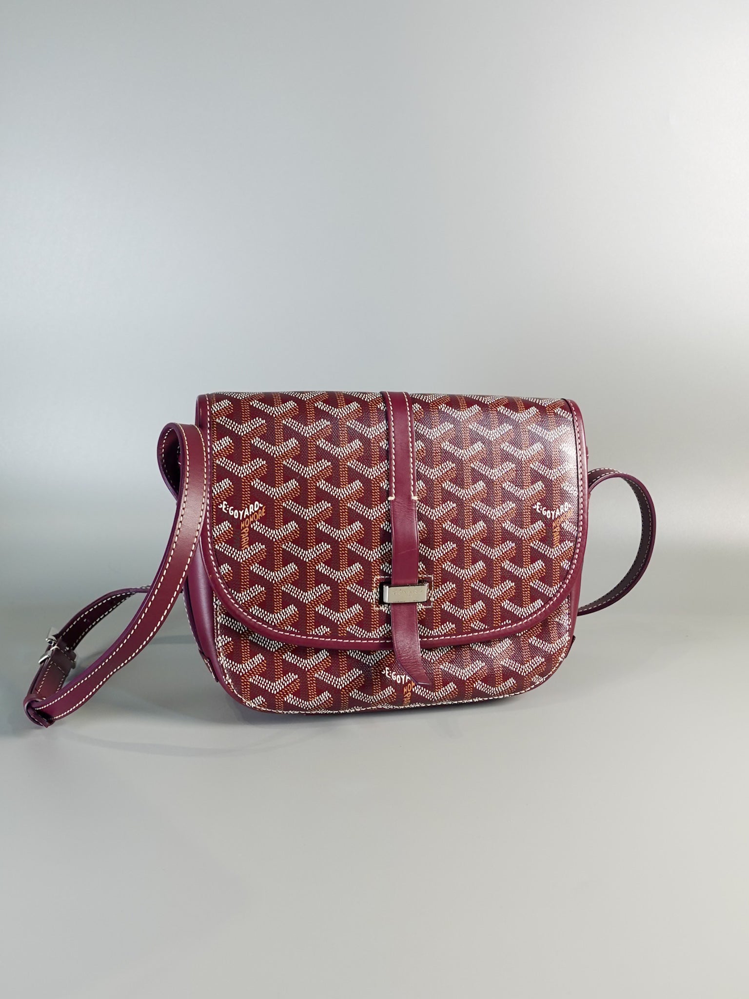 Belvedere PM Bordeaux (Maroon) Sling Bag | Purse Maison Luxury Bags Shop