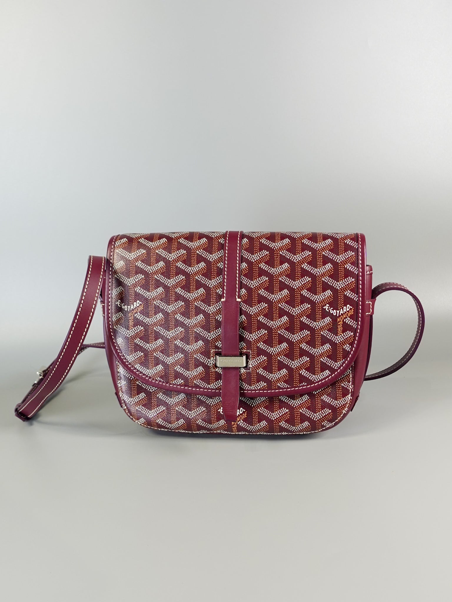 Belvedere PM Bordeaux (Maroon) Sling Bag | Purse Maison Luxury Bags Shop