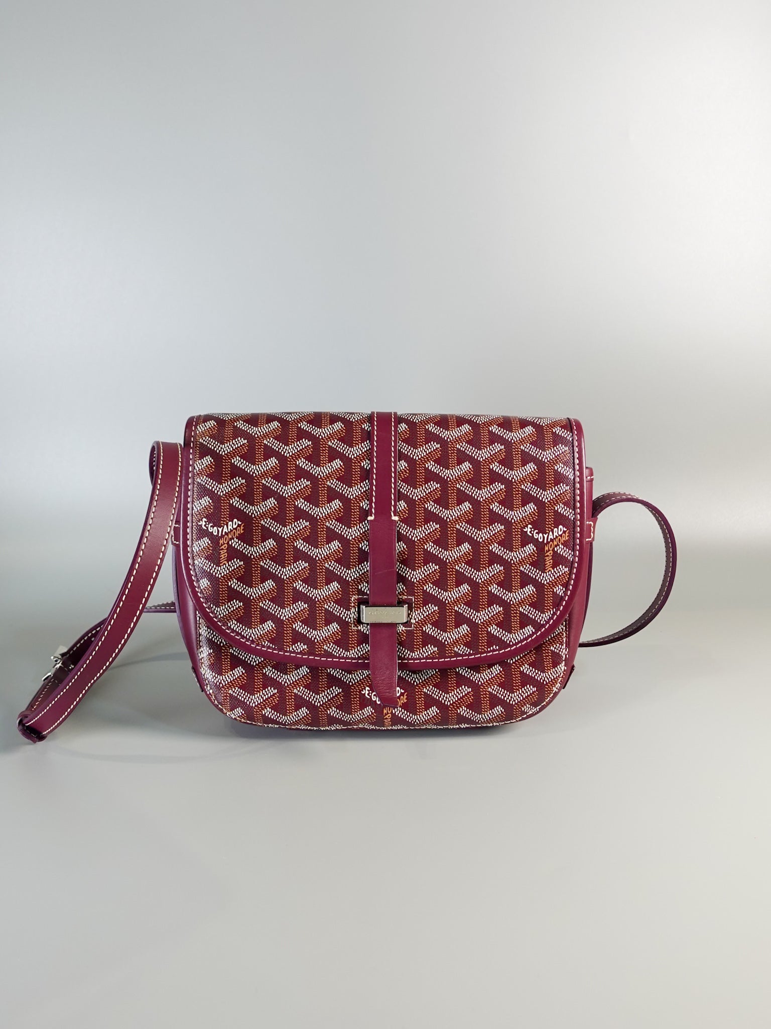 Belvedere PM Bordeaux (Maroon) Sling Bag | Purse Maison Luxury Bags Shop