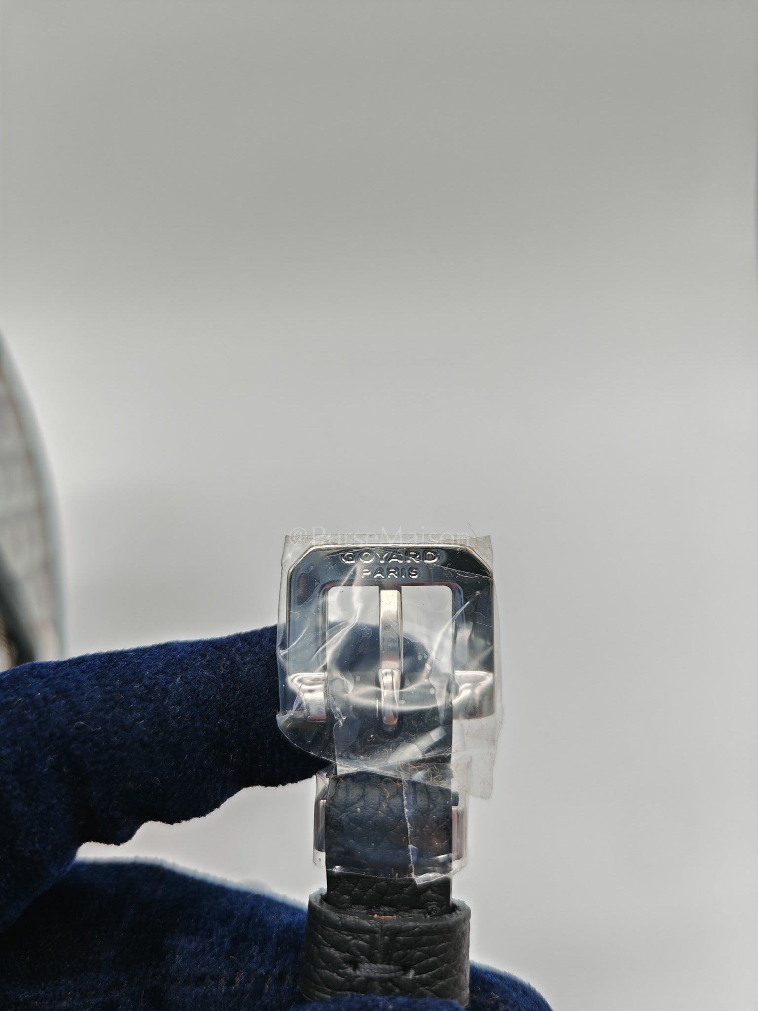 Belvedere PM in Black Goyardine Canvas Crossbody Bag | Purse Maison Luxury Bags Shop